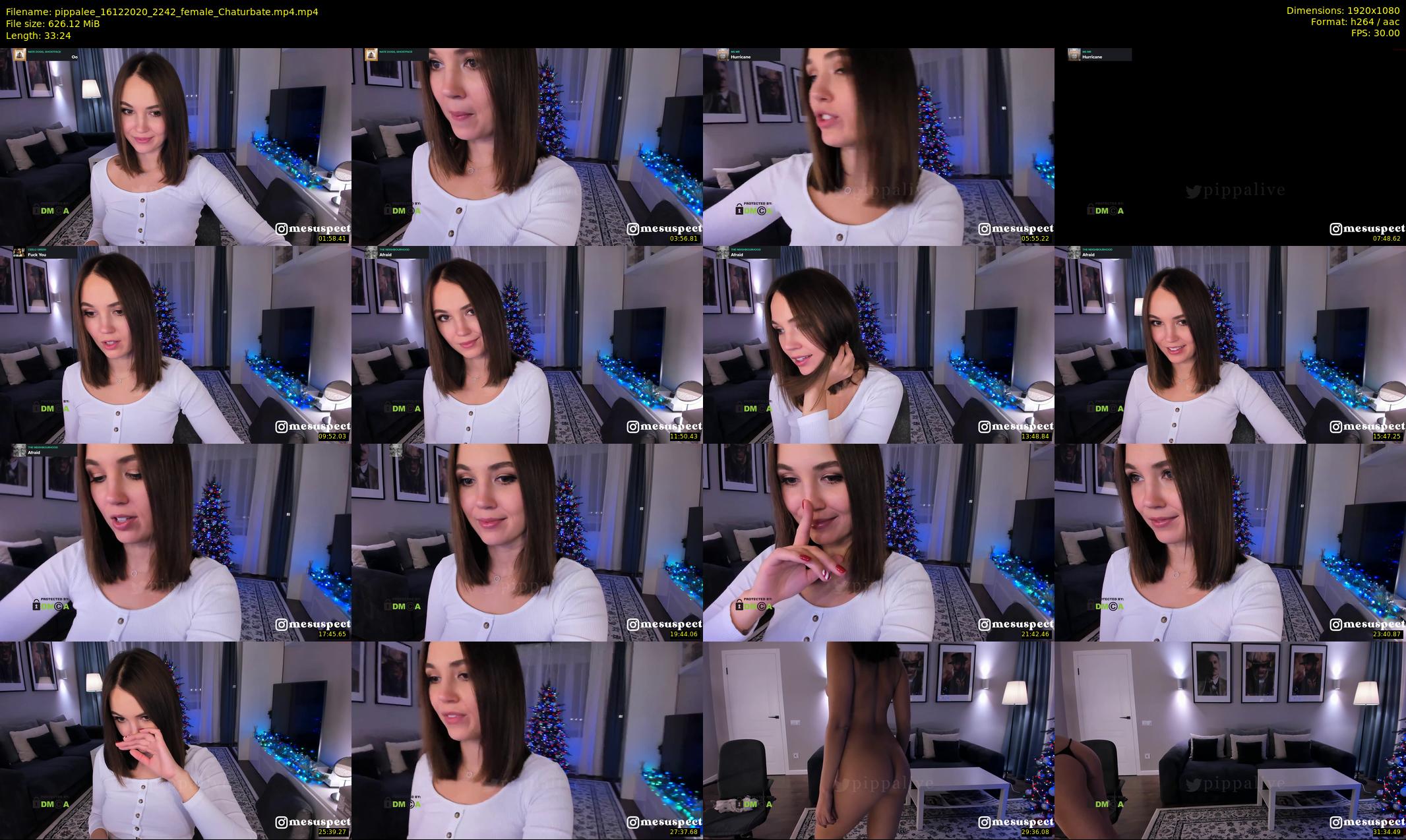 pippalee — 34 minute Chaturbate female cam show recording, 1080p, Dec 16, 2020