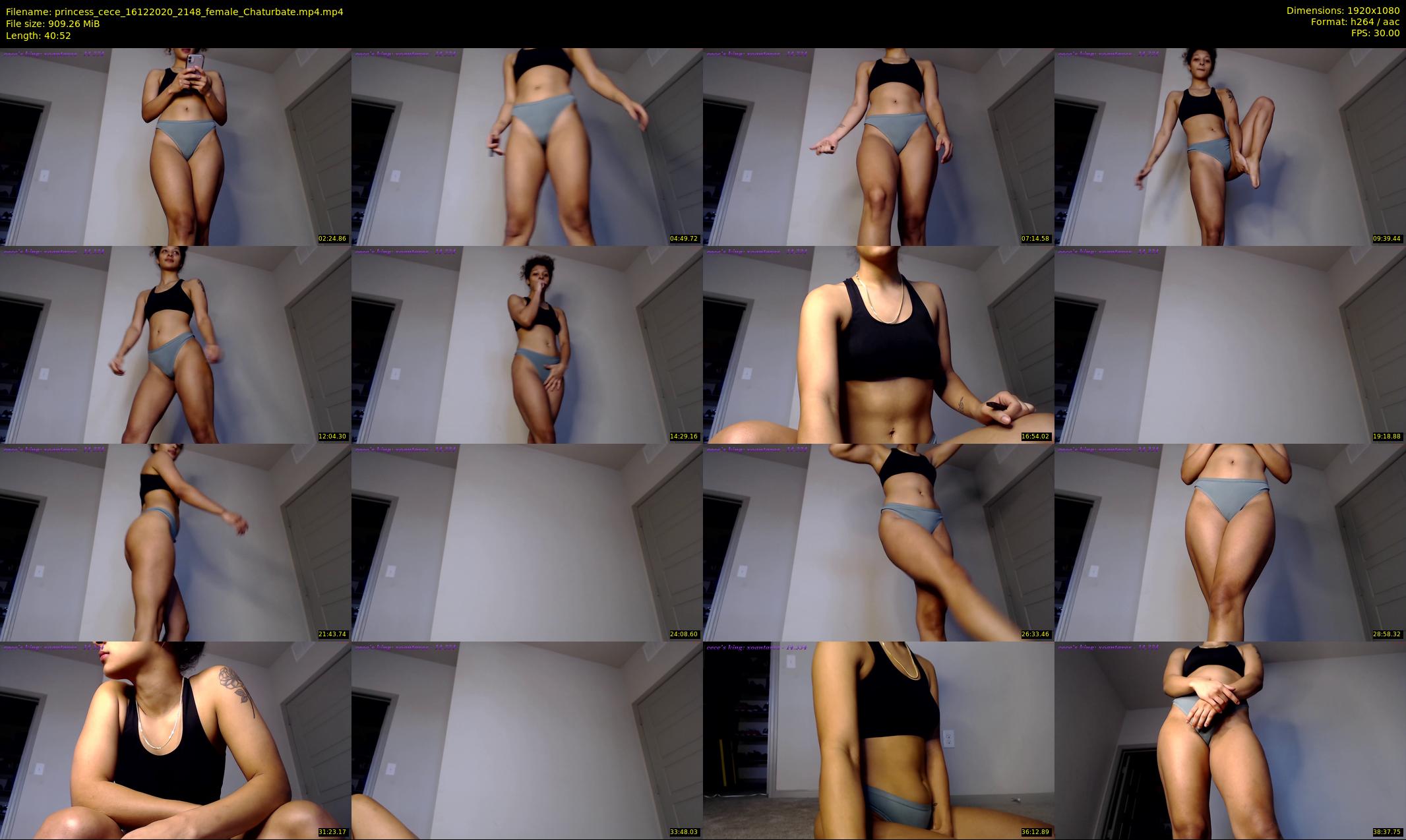 princess_cece — 41 minute Chaturbate female cam show recording, 1080p, Dec 16, 2020