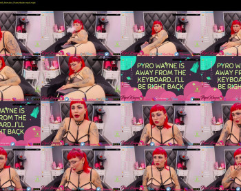 pyrowayne — 59 minute Chaturbate female cam show recording, 720p, Dec 17, 2020