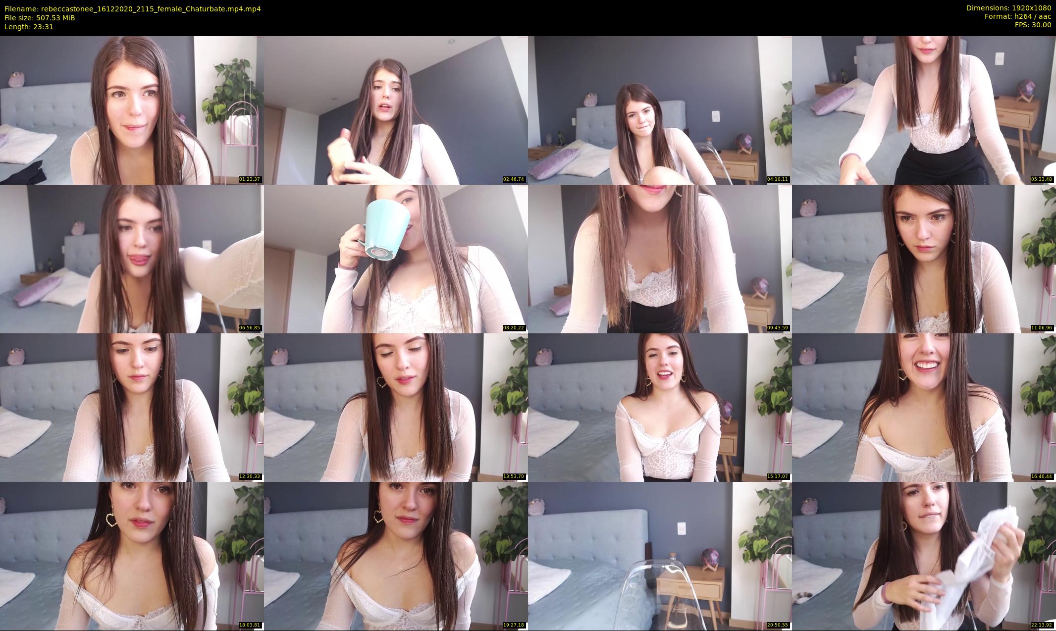 rebeccastonee — 24 minute Chaturbate female cam show recording, 1080p, Dec 16, 2020