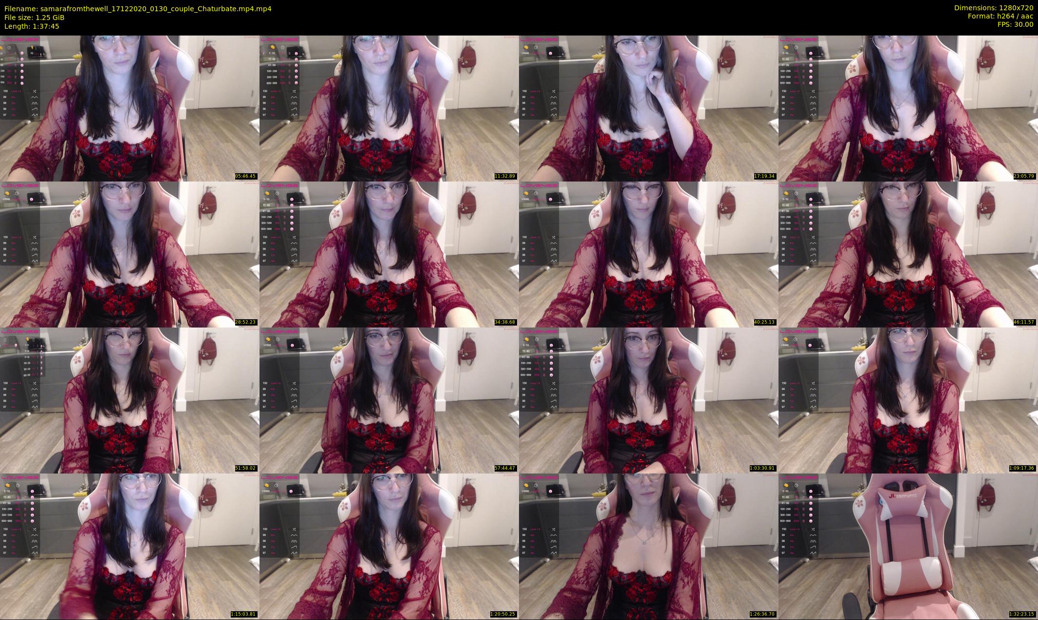 samarafromthewell — 98 minute Chaturbate female cam show recording, 720p, Dec 17, 2020
