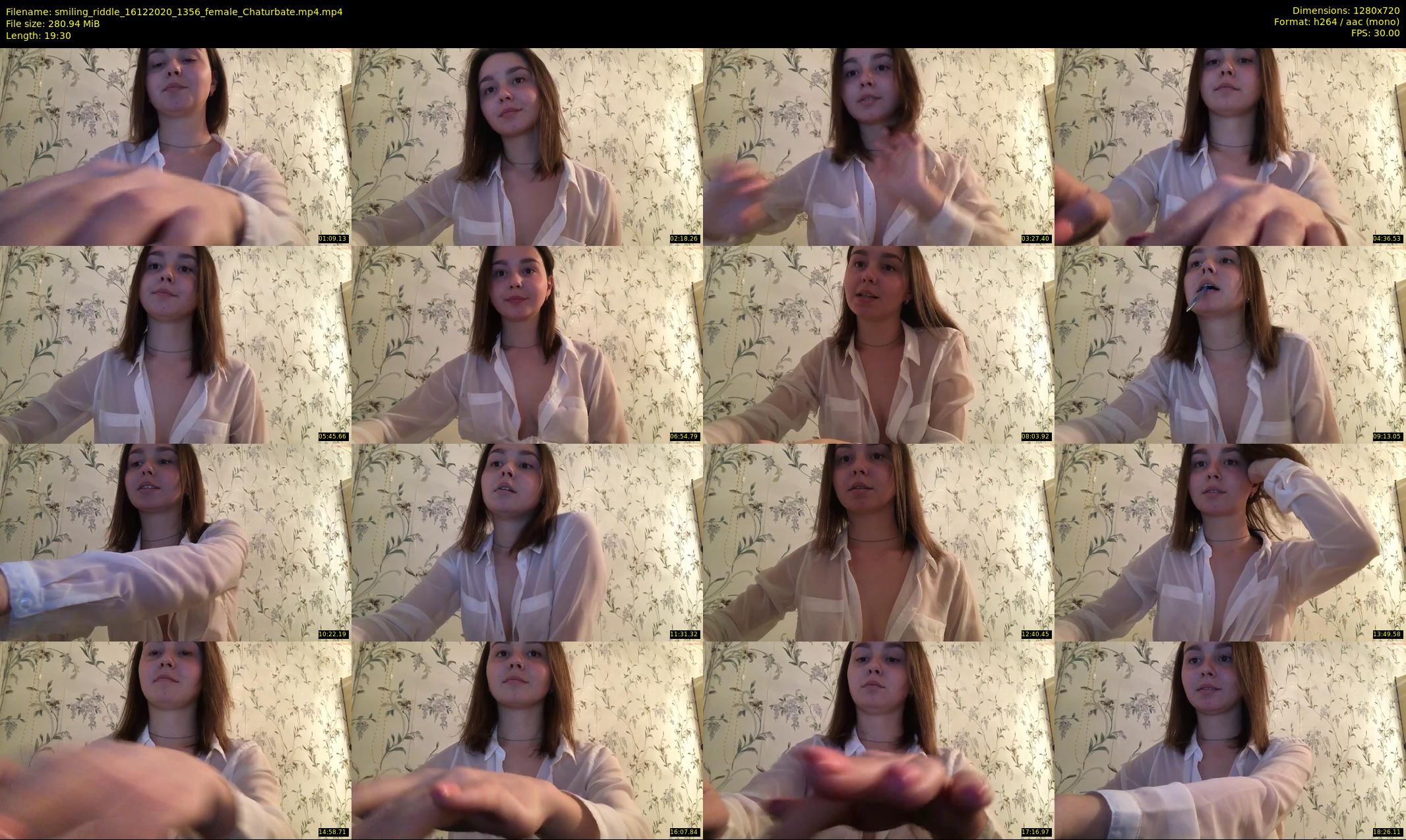 smiling_riddle — 20 minute Chaturbate female cam show recording, 720p, Dec 16, 2020