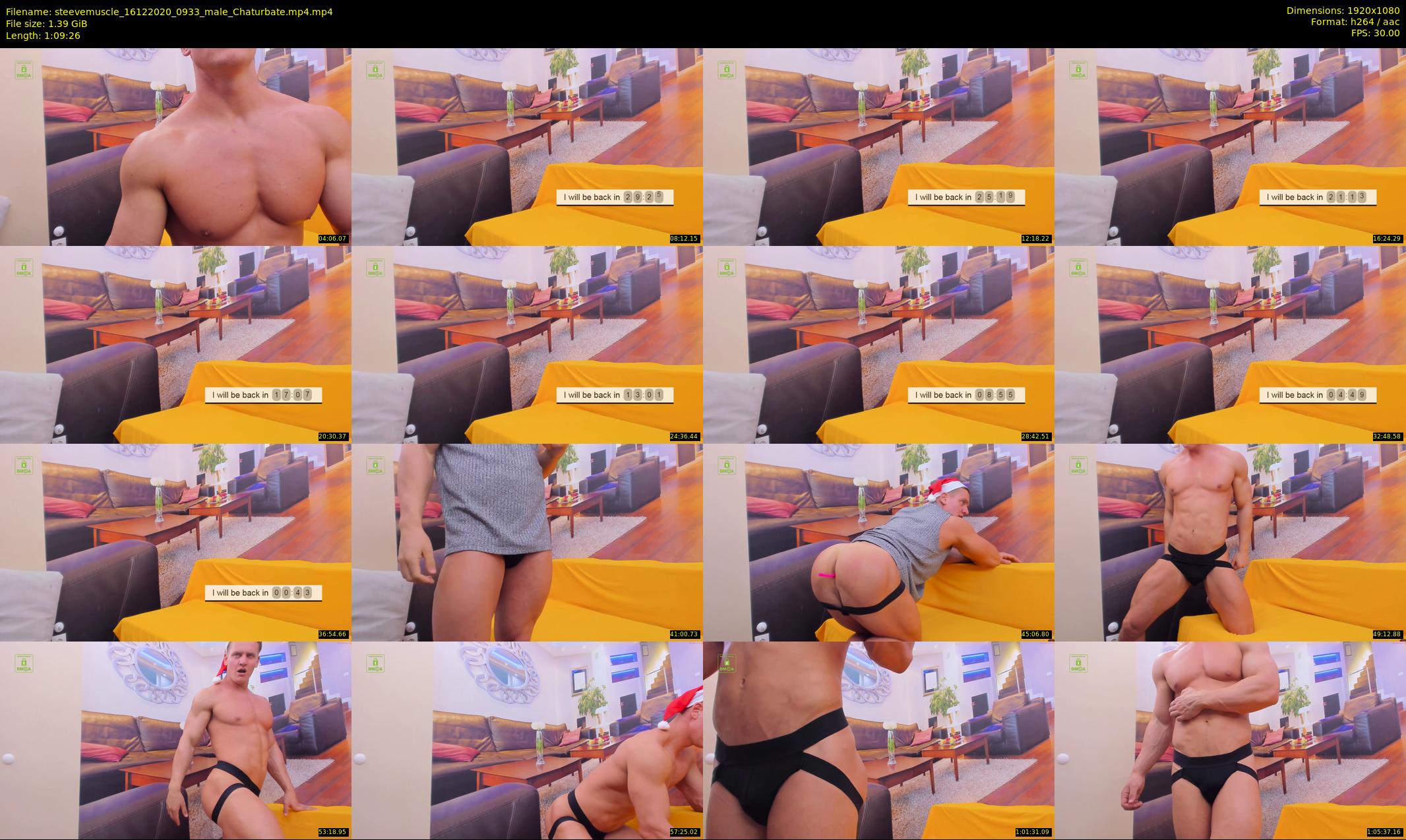 steevemuscle — 70 minute Chaturbate male cam show recording, 1080p, Dec 16, 2020