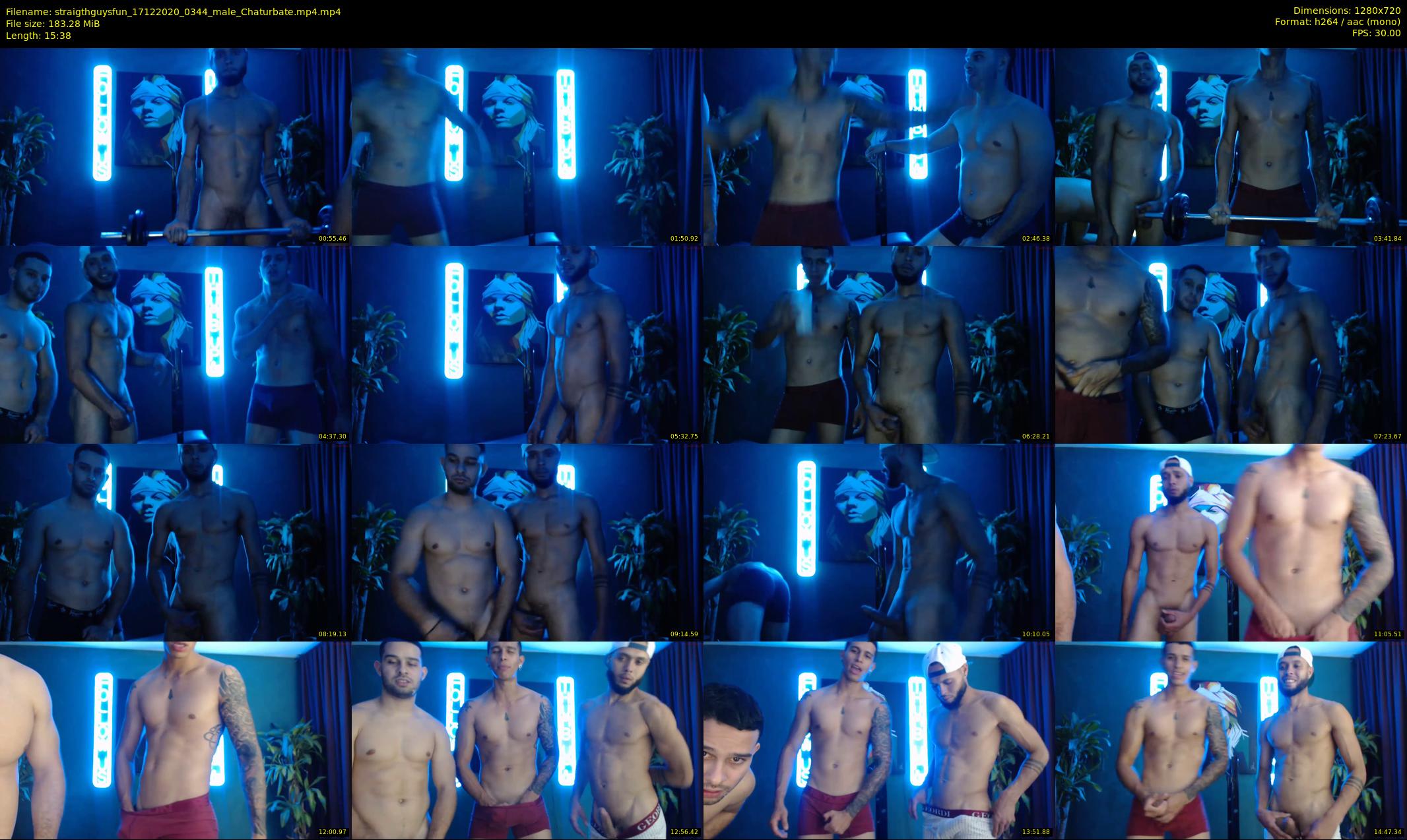 straigthguysfun — 16 minute Chaturbate male cam show recording, 720p, Dec 17, 2020
