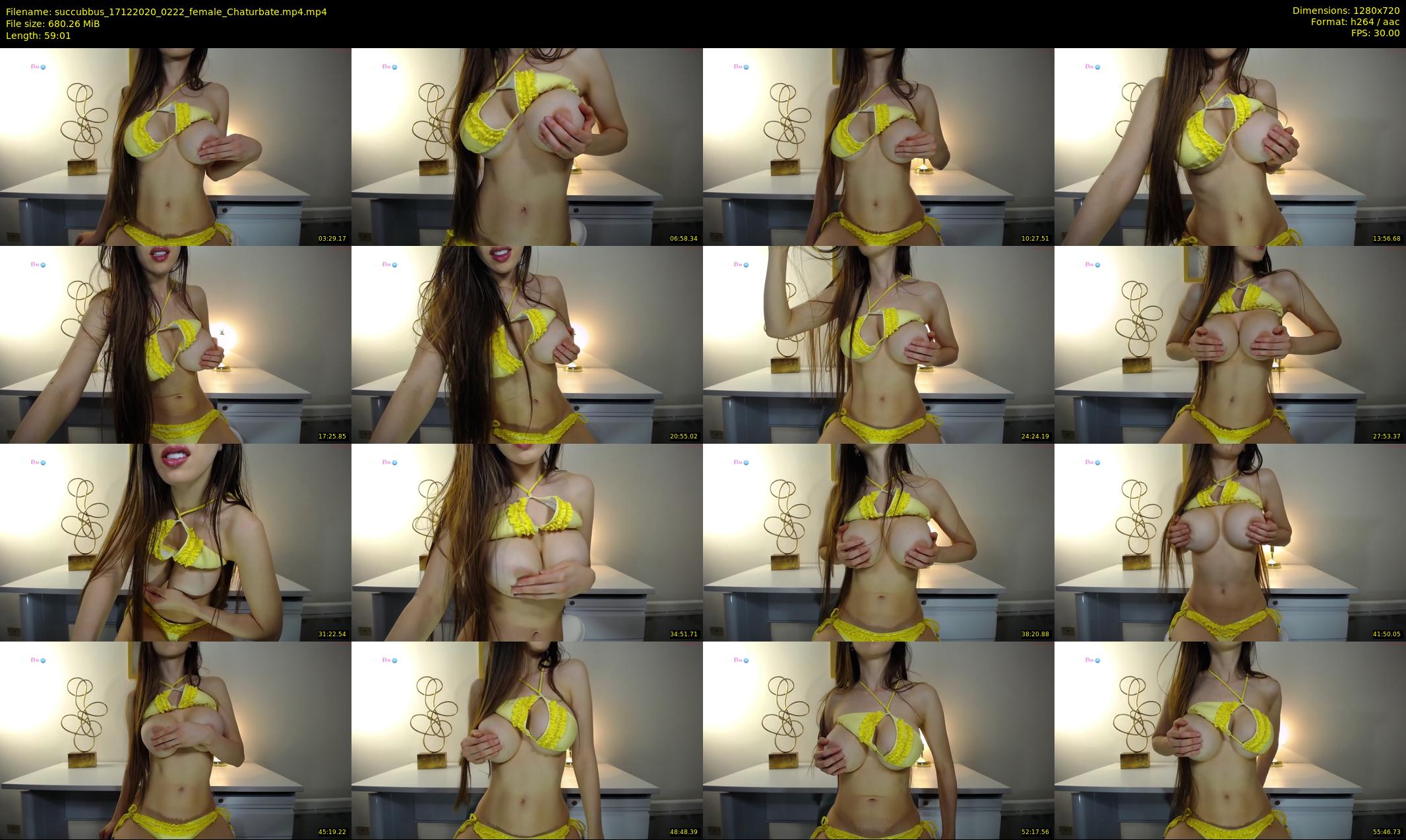 succubbus — 60 minute Chaturbate female cam show recording, 720p, Dec 17, 2020
