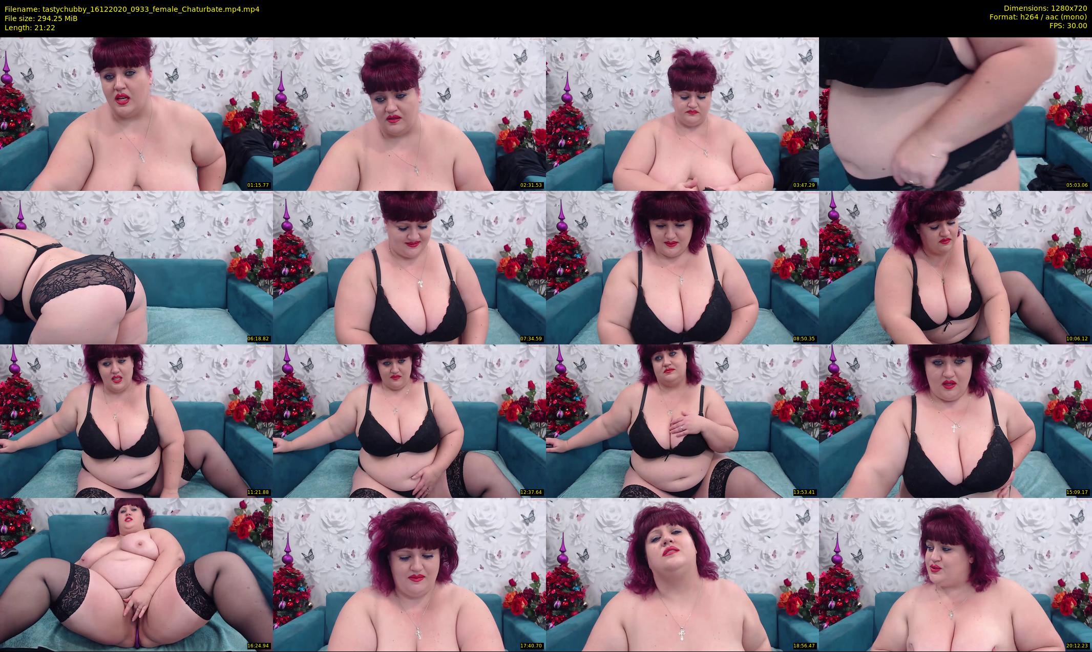 tastychubby — 22 minute Chaturbate female cam show recording, 720p, Dec 16, 2020