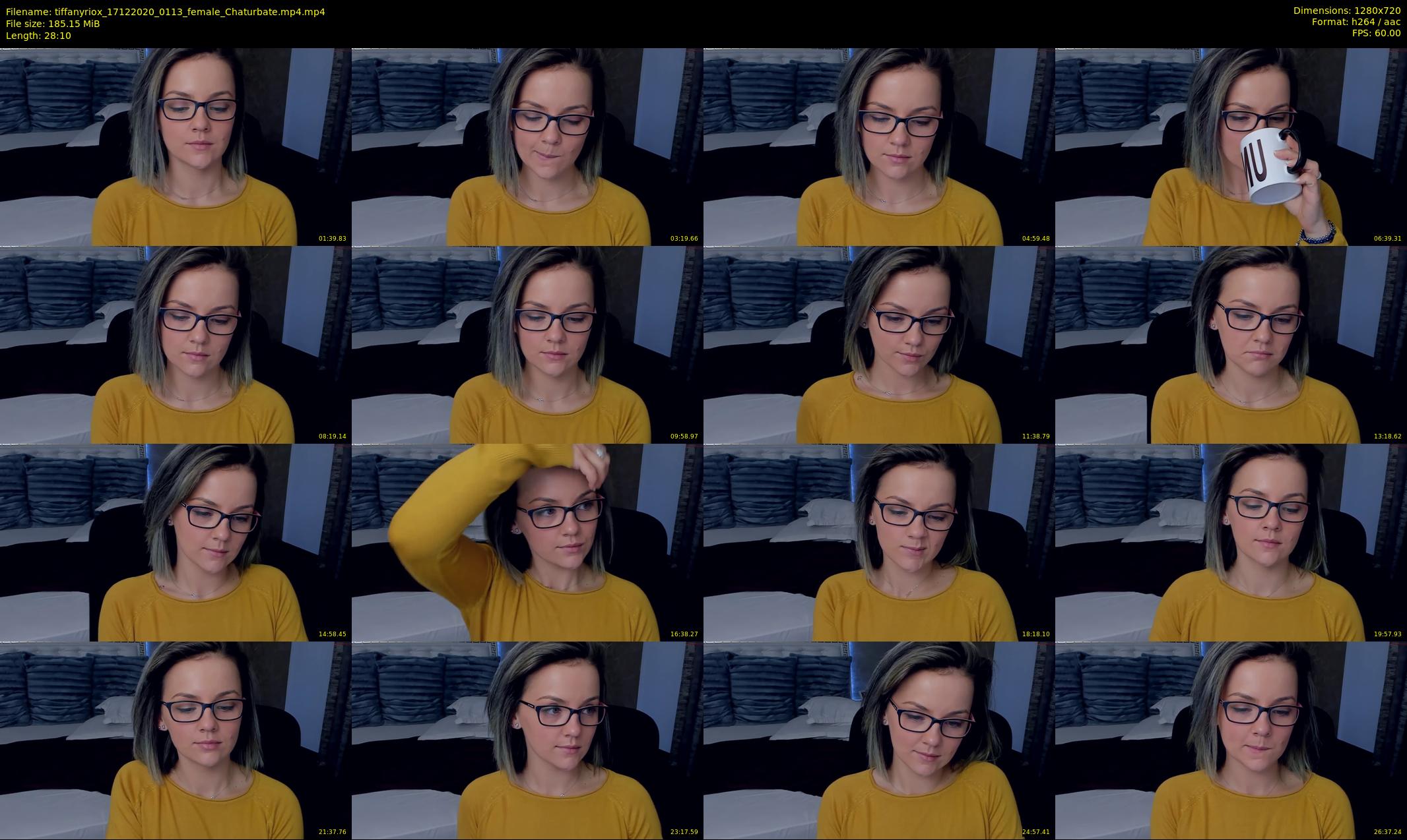 tiffanyriox — 29 minute Chaturbate female cam show recording, 720p, Dec 17, 2020