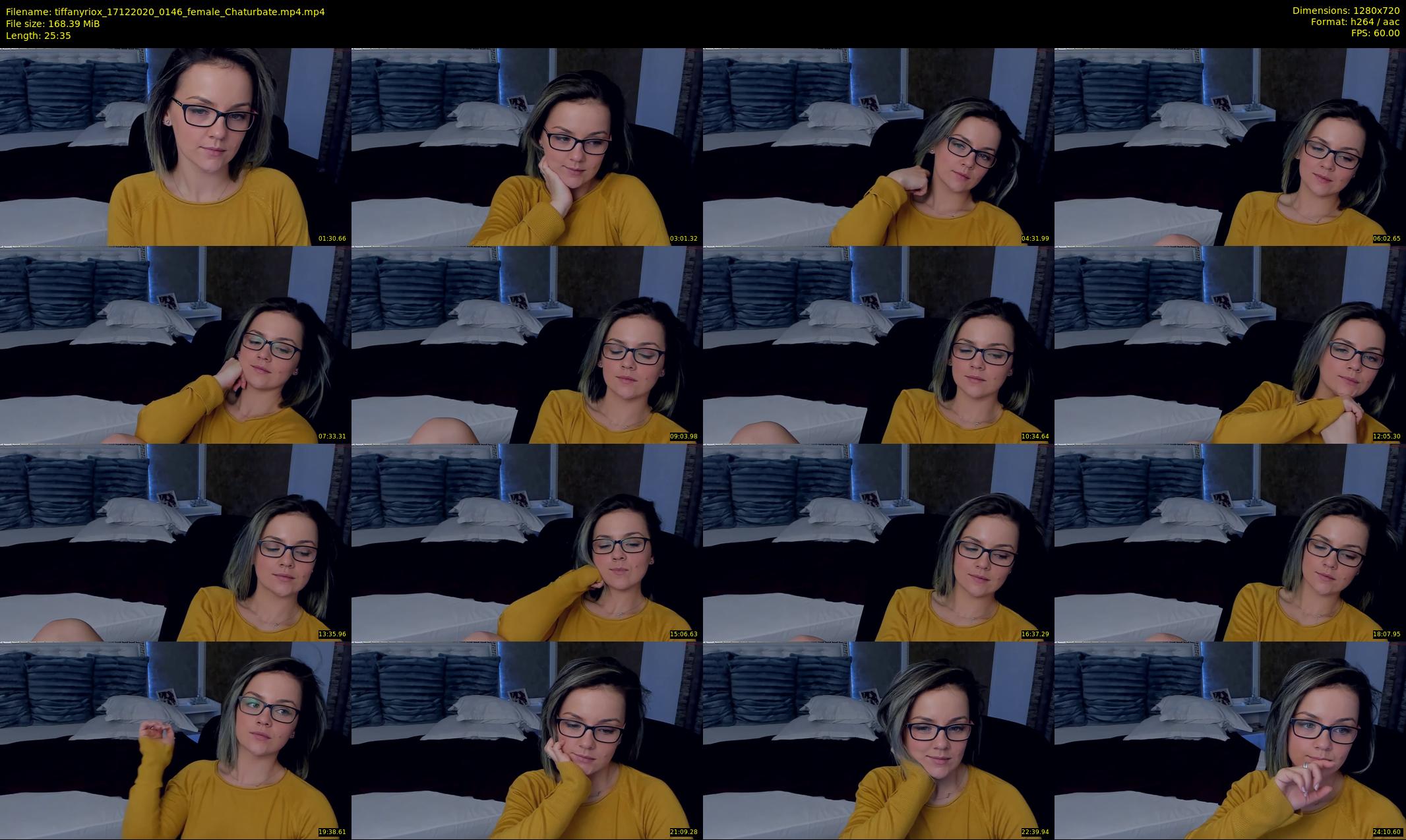 tiffanyriox — 26 minute Chaturbate female cam show recording, 720p, Dec 17, 2020