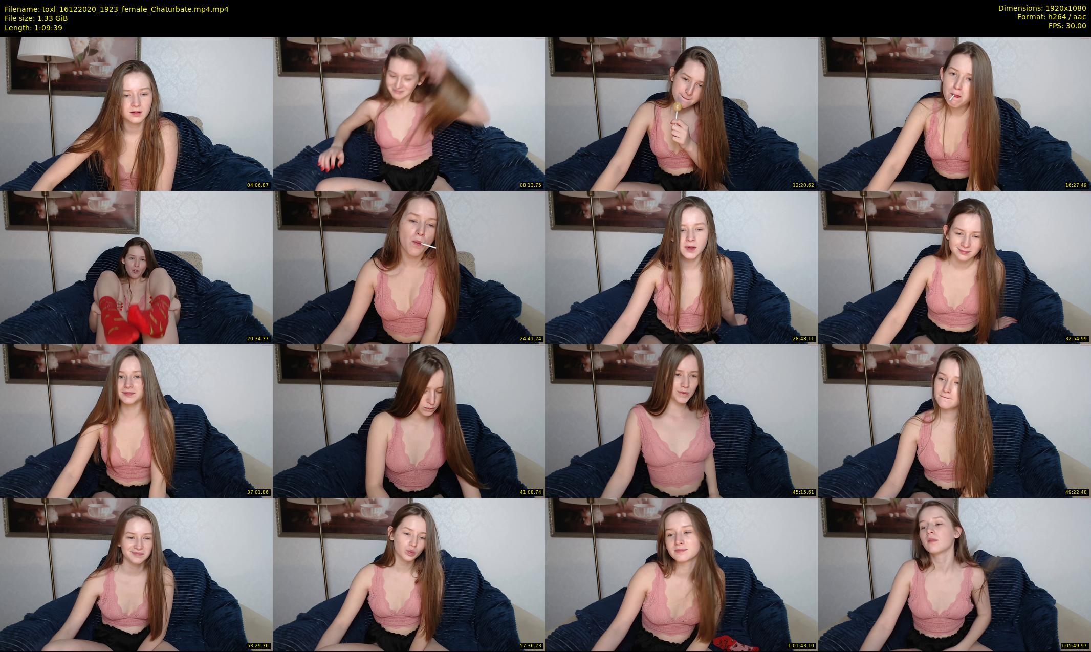 toxl — 70 minute Chaturbate female cam show recording, 1080p, Dec 16, 2020