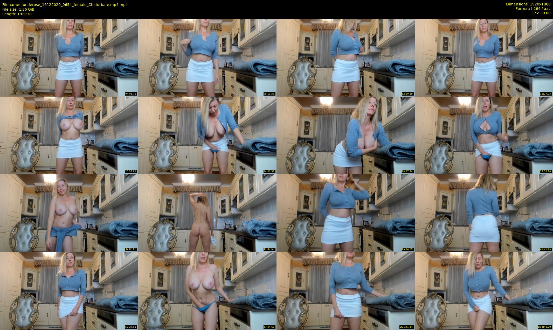 tunderose — 70 minute Chaturbate female cam show recording, 1080p, Dec 16, 2020