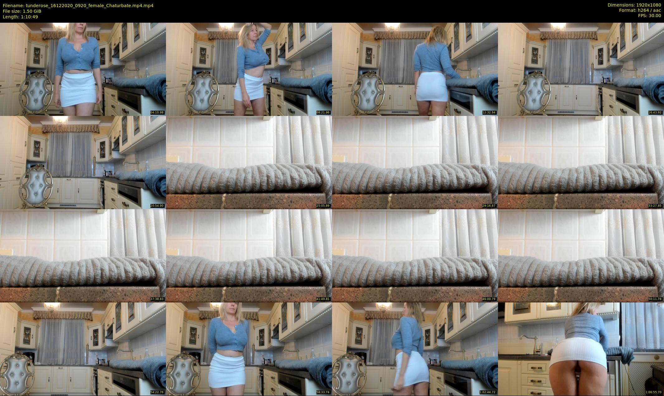 tunderose — 71 minute Chaturbate female cam show recording, 1080p, Dec 16, 2020