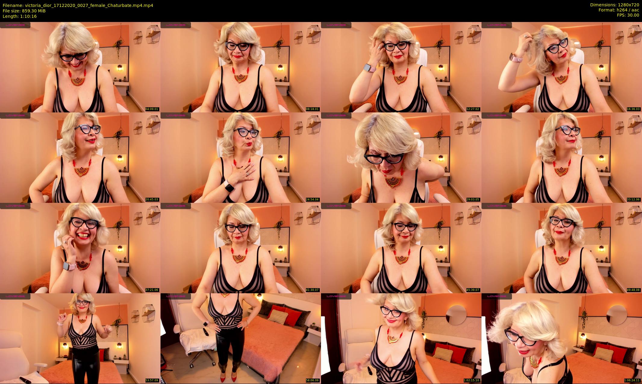 victoria_dior — 71 minute Chaturbate female cam show recording, 720p, Dec 17, 2020