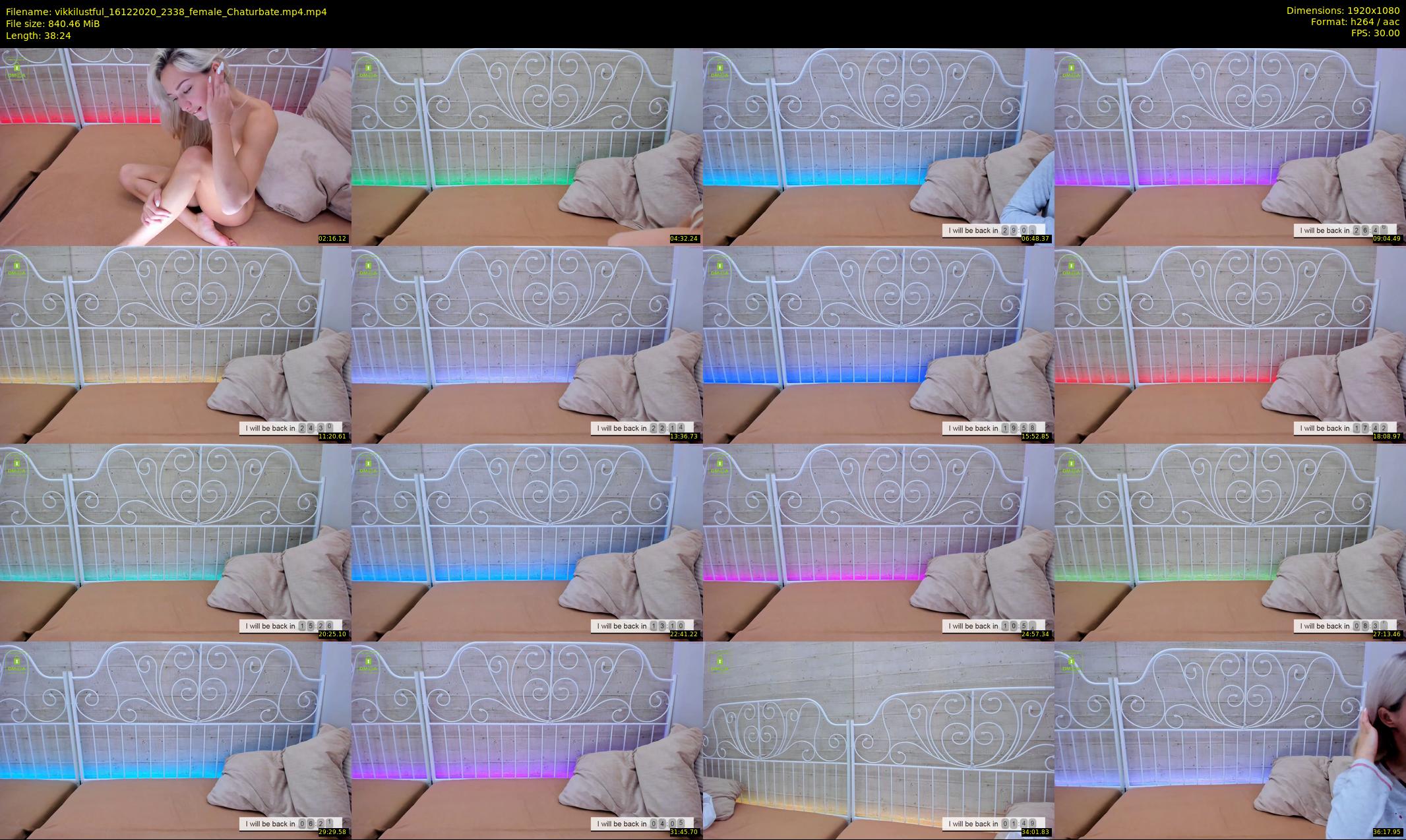 vikkilustful — 39 minute Chaturbate female cam show recording, 1080p, Dec 16, 2020