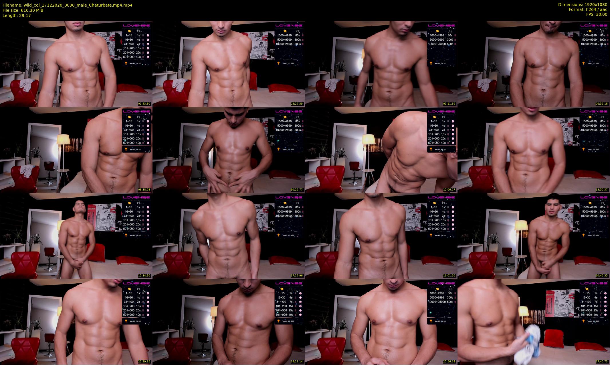 wild_col — 30 minute Chaturbate male cam show recording, 1080p, Dec 17, 2020