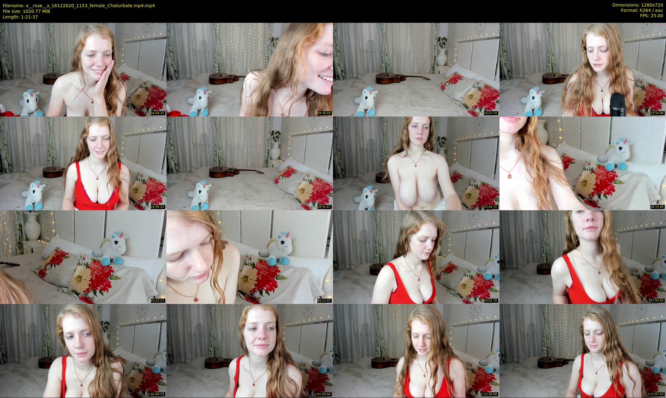 x__rose__x — 82 minute Chaturbate female cam show recording, 720p, Dec 16, 2020