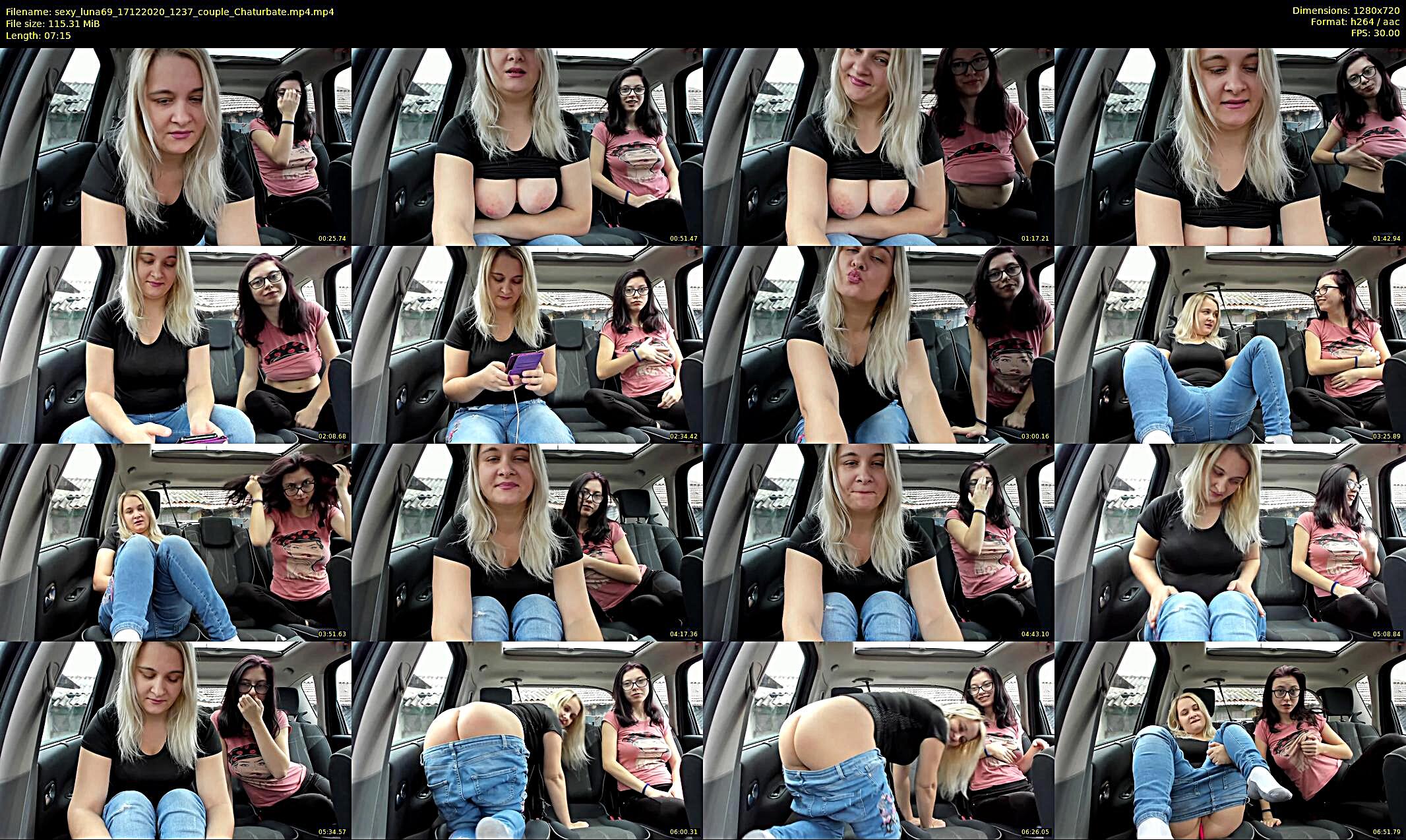 sexy_luna69 — 8 minute Chaturbate couple cam show recording, 720p, Dec 17, 2020