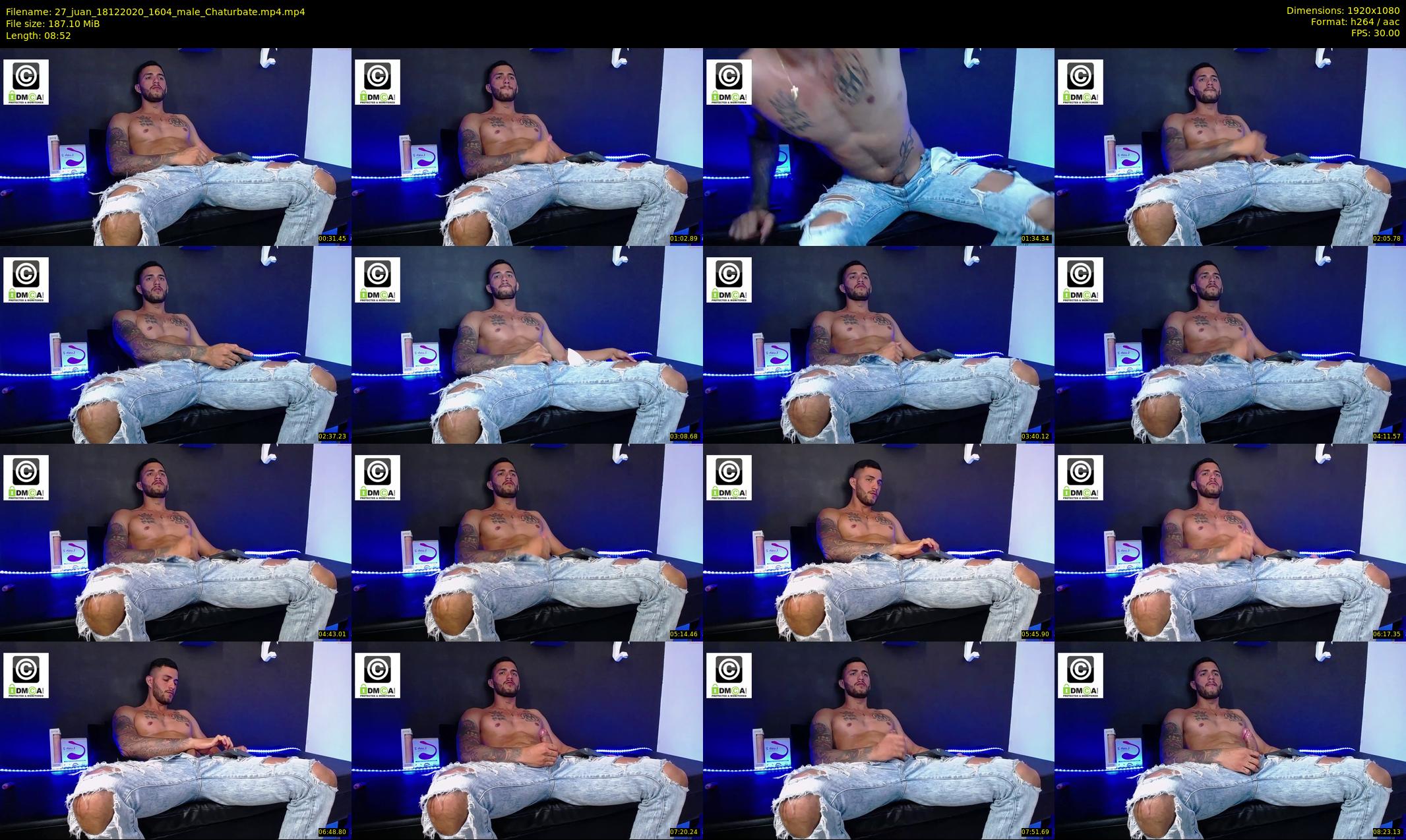 27_juan — 9 minute Chaturbate male cam show recording, 1080p, Dec 18, 2020