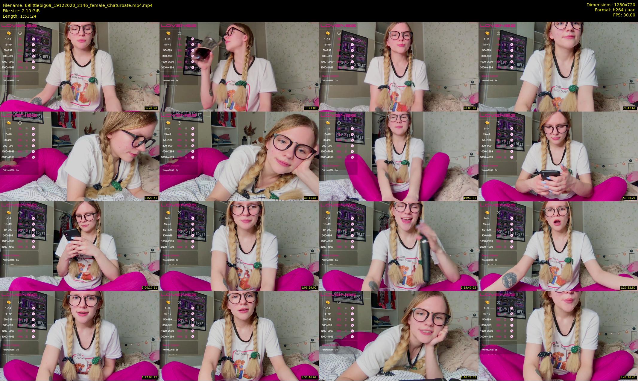 69littlebig69 — 114 minute Chaturbate couple cam show recording, 720p, Dec 19, 2020