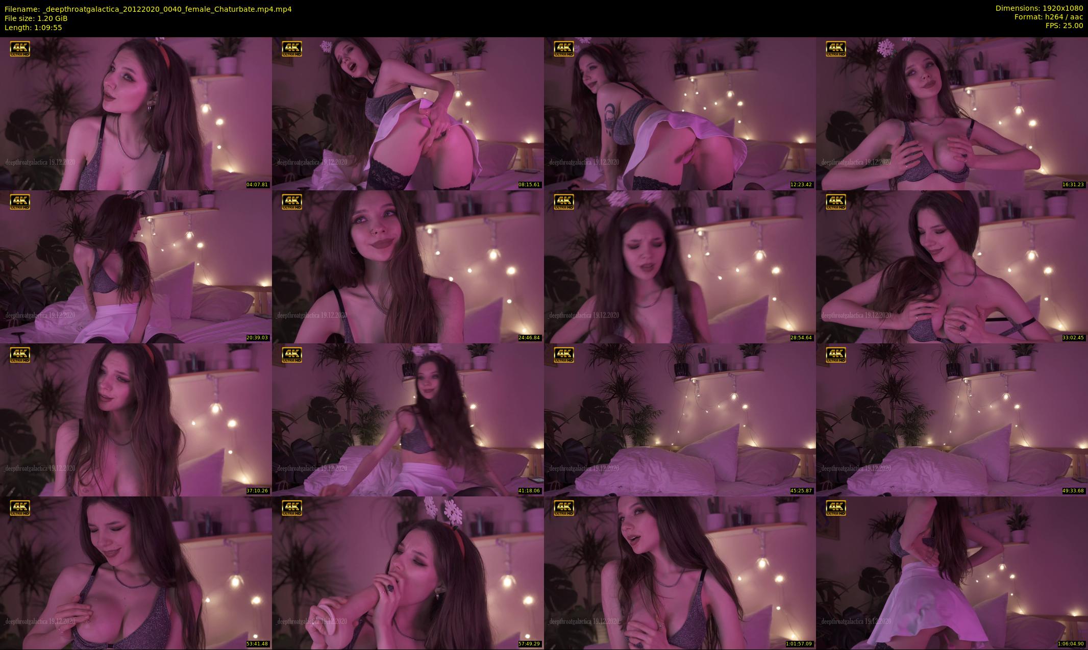 _deepthroatgalactica — 70 minute Chaturbate couple cam show recording, 1080p, Dec 20, 2020