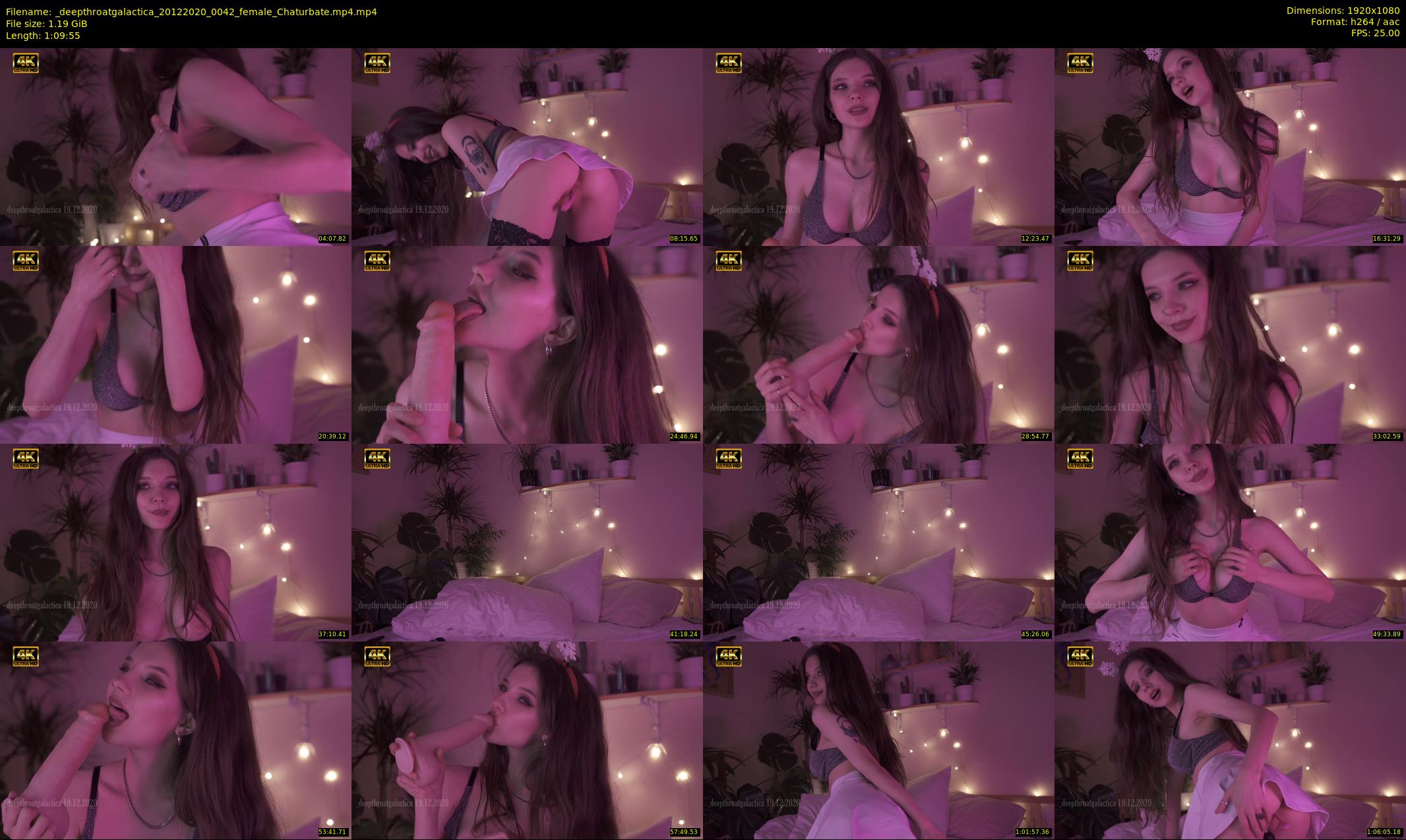 _deepthroatgalactica — 70 minute Chaturbate couple cam show recording, 1080p, Dec 20, 2020