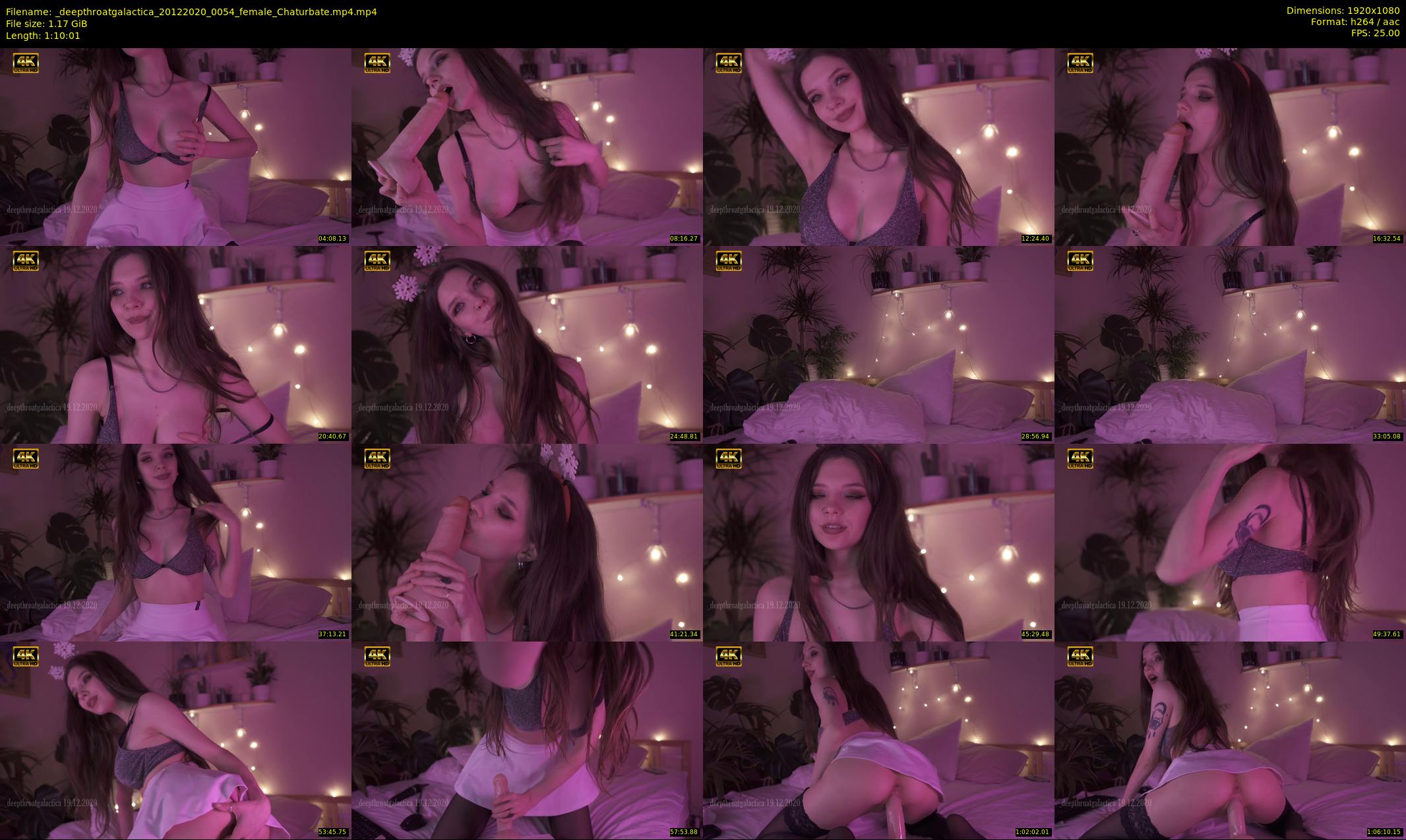 _deepthroatgalactica — 71 minute Chaturbate couple cam show recording, 1080p, Dec 20, 2020