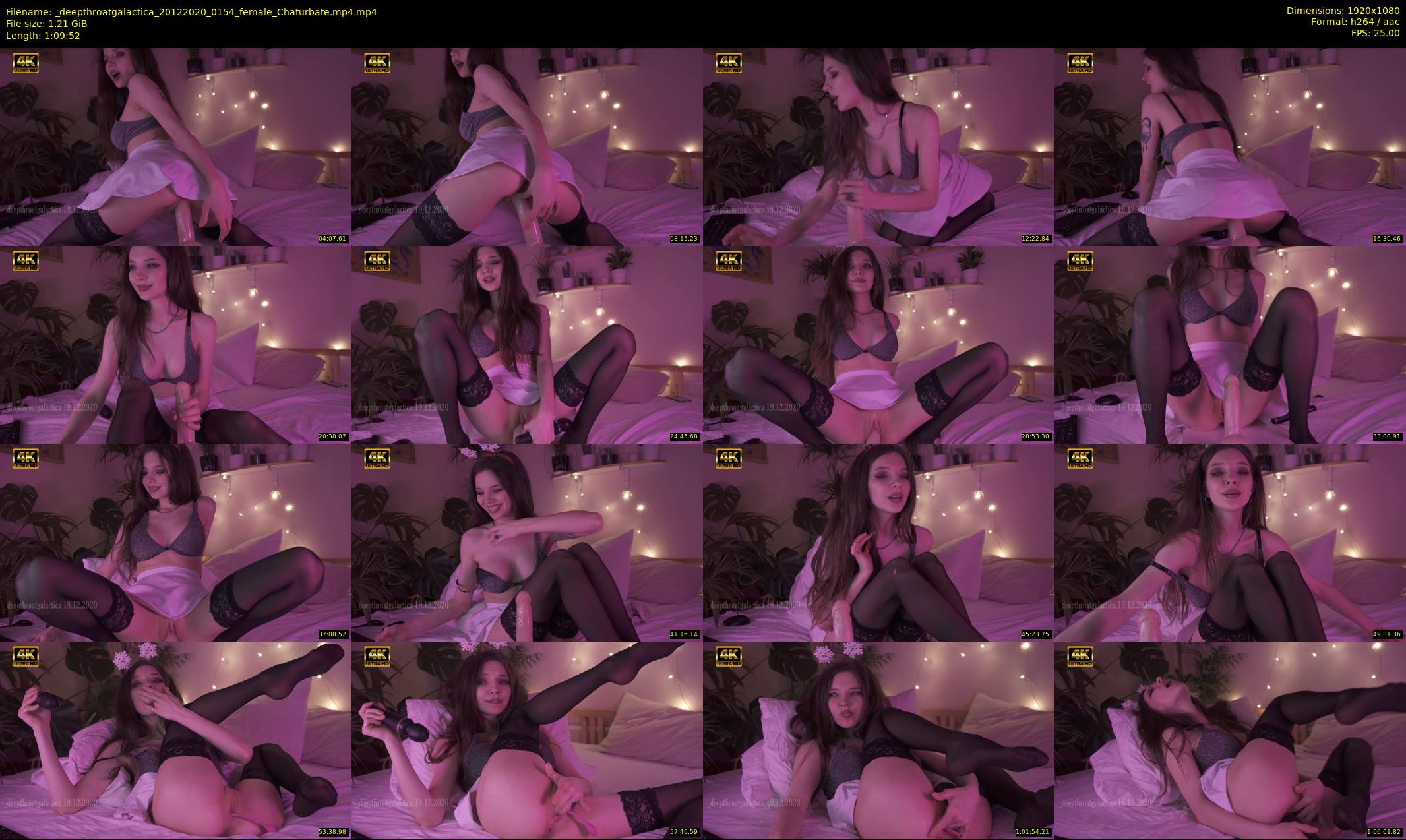 _deepthroatgalactica — 70 minute Chaturbate couple cam show recording, 1080p, Dec 20, 2020