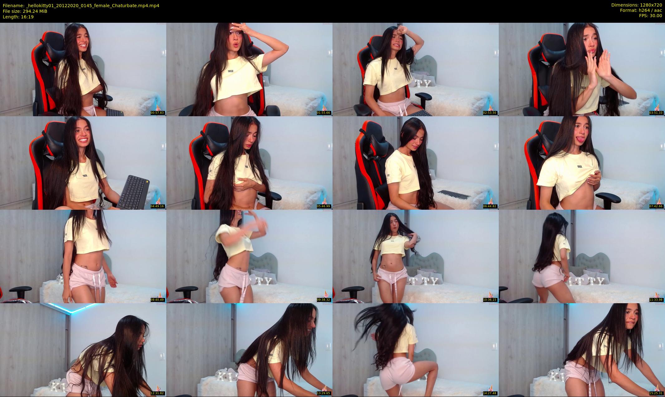 _hellokitty01 — 17 minute Chaturbate female cam show recording, 720p, Dec 20, 2020
