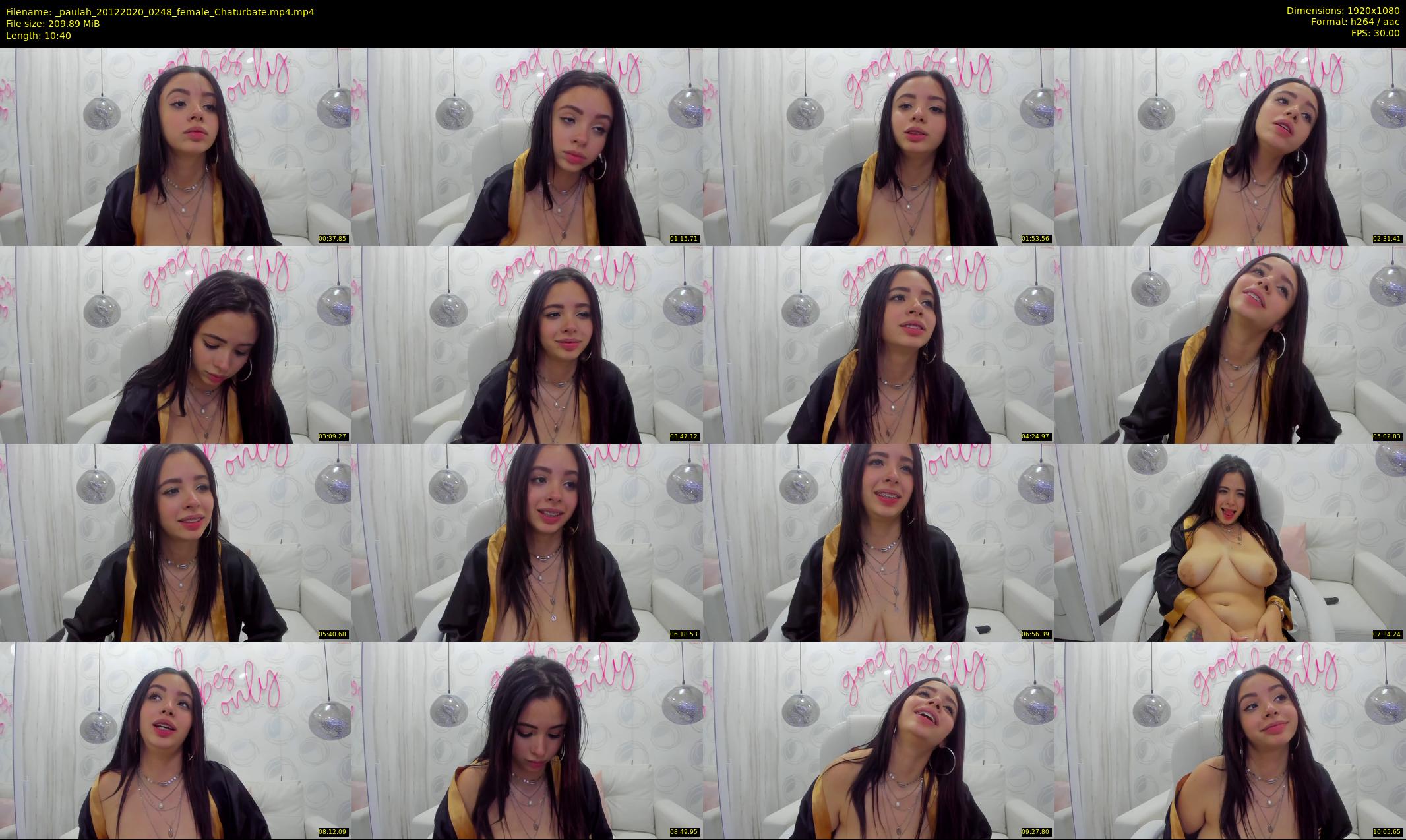 _paulah — 11 minute Chaturbate female cam show recording, 1080p, Dec 20, 2020