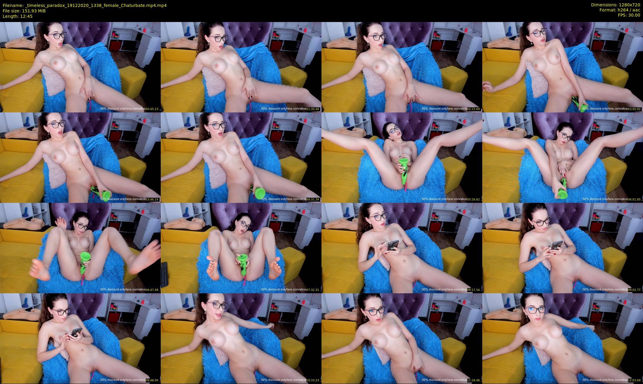 _timeless_paradox — 13 minute Chaturbate female cam show recording, 720p, Dec 19, 2020