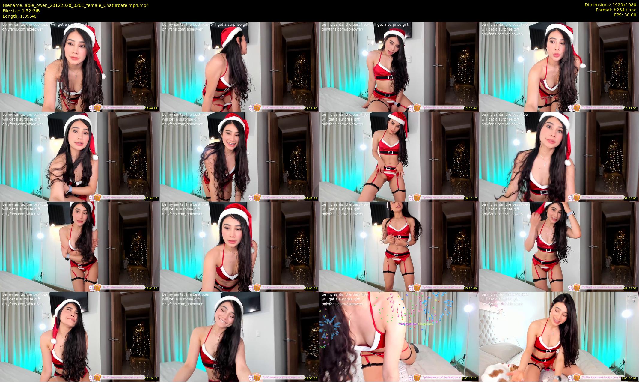 abie_owen — 70 minute Chaturbate female cam show recording, 1080p, Dec 20, 2020