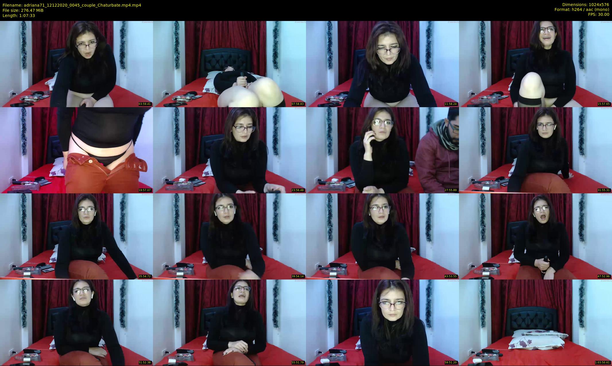 adriana71 — 68 minute Chaturbate couple cam show recording, 480p, Dec 12, 2020
