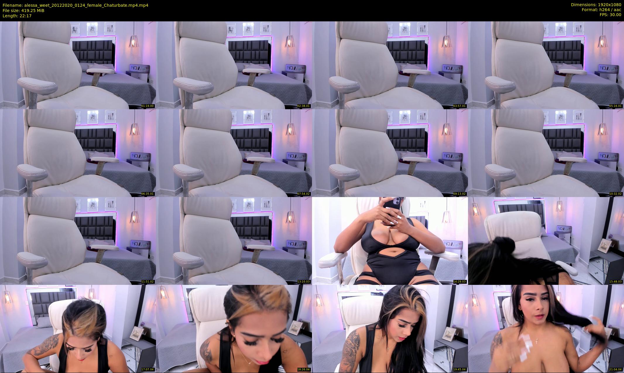 alessa_weet — 23 minute Chaturbate female cam show recording, 1080p, Dec 20, 2020