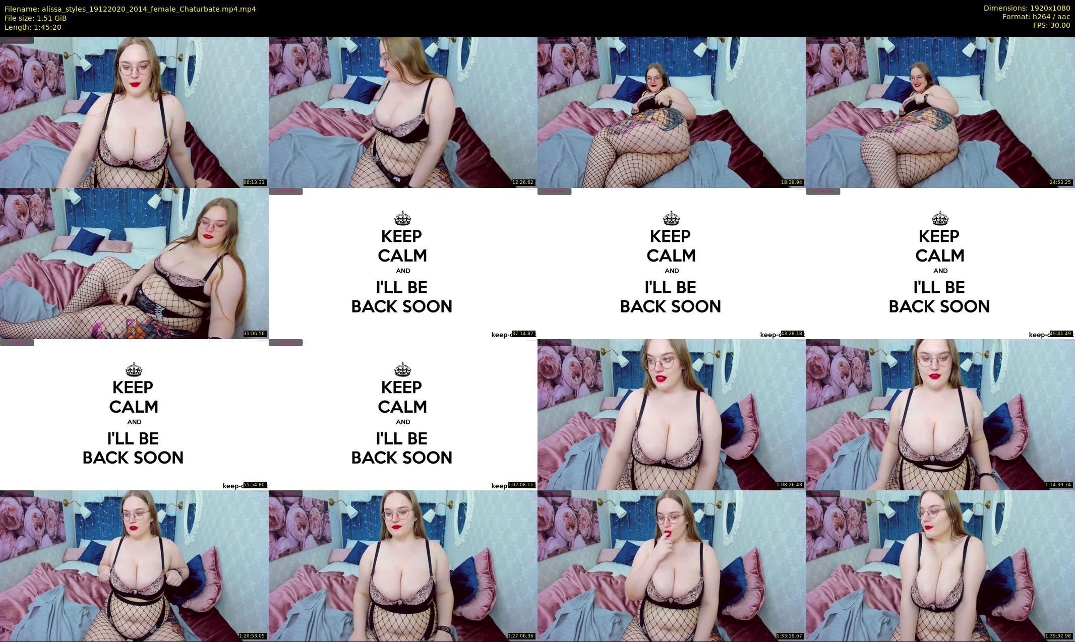 alissa_styles — 106 minute Chaturbate female cam show recording, 1080p, Dec 19, 2020