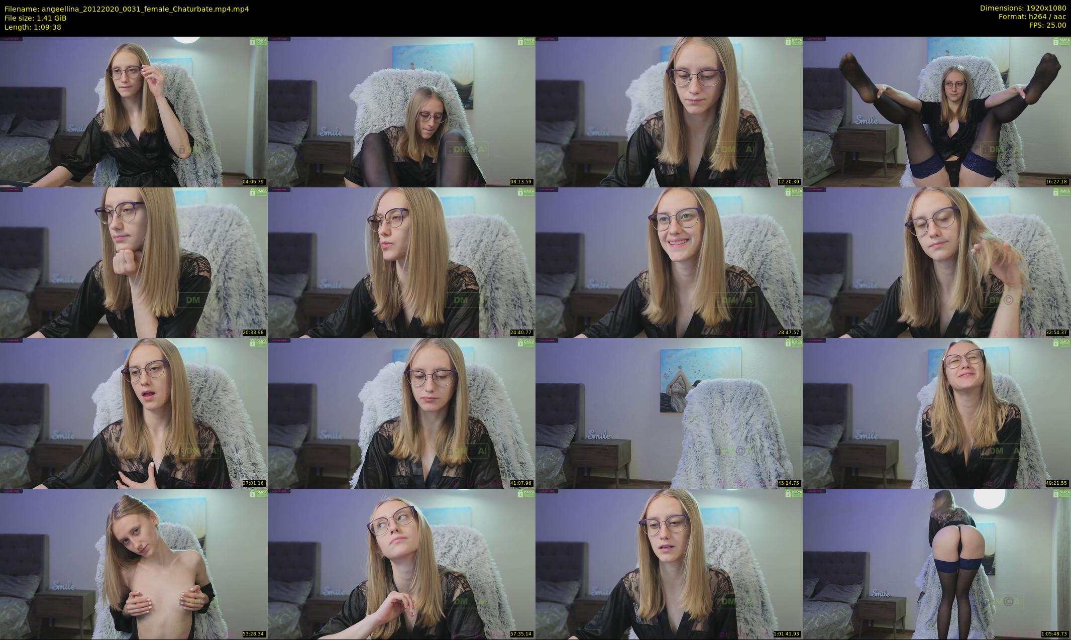 angeellina — 70 minute Chaturbate female cam show recording, 1080p, Dec 20, 2020