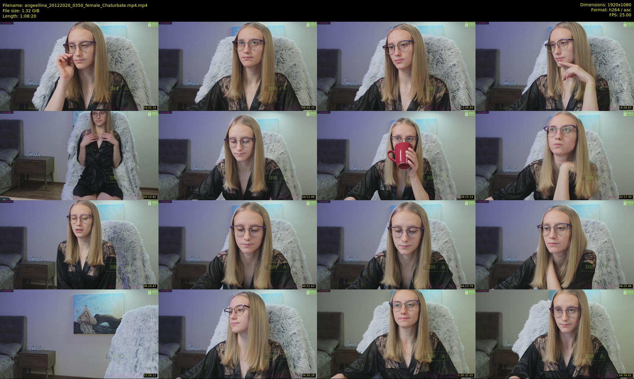 angeellina — 69 minute Chaturbate female cam show recording, 1080p, Dec 20, 2020