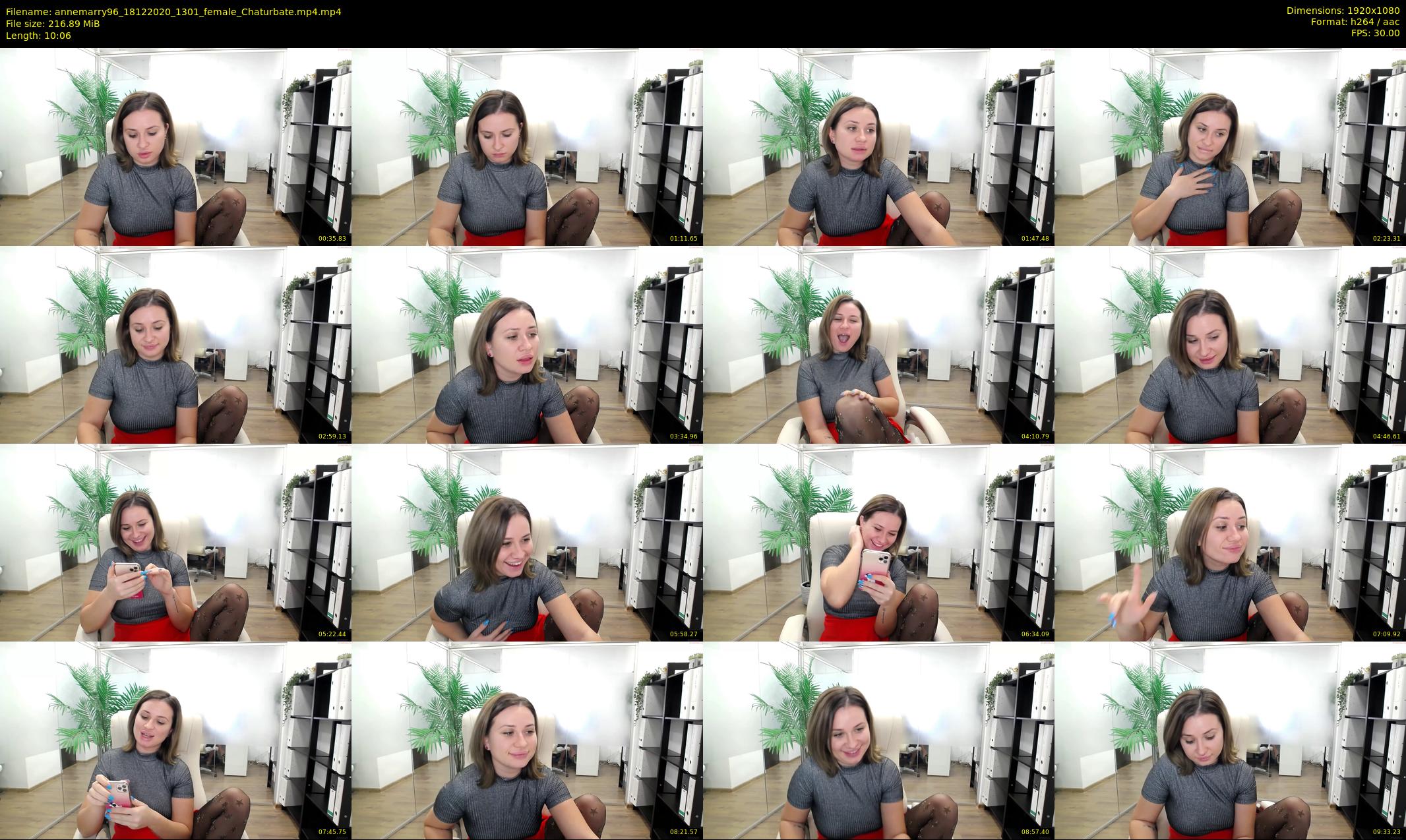 annemarry96 — 11 minute Chaturbate female cam show recording, 1080p, Dec 18, 2020