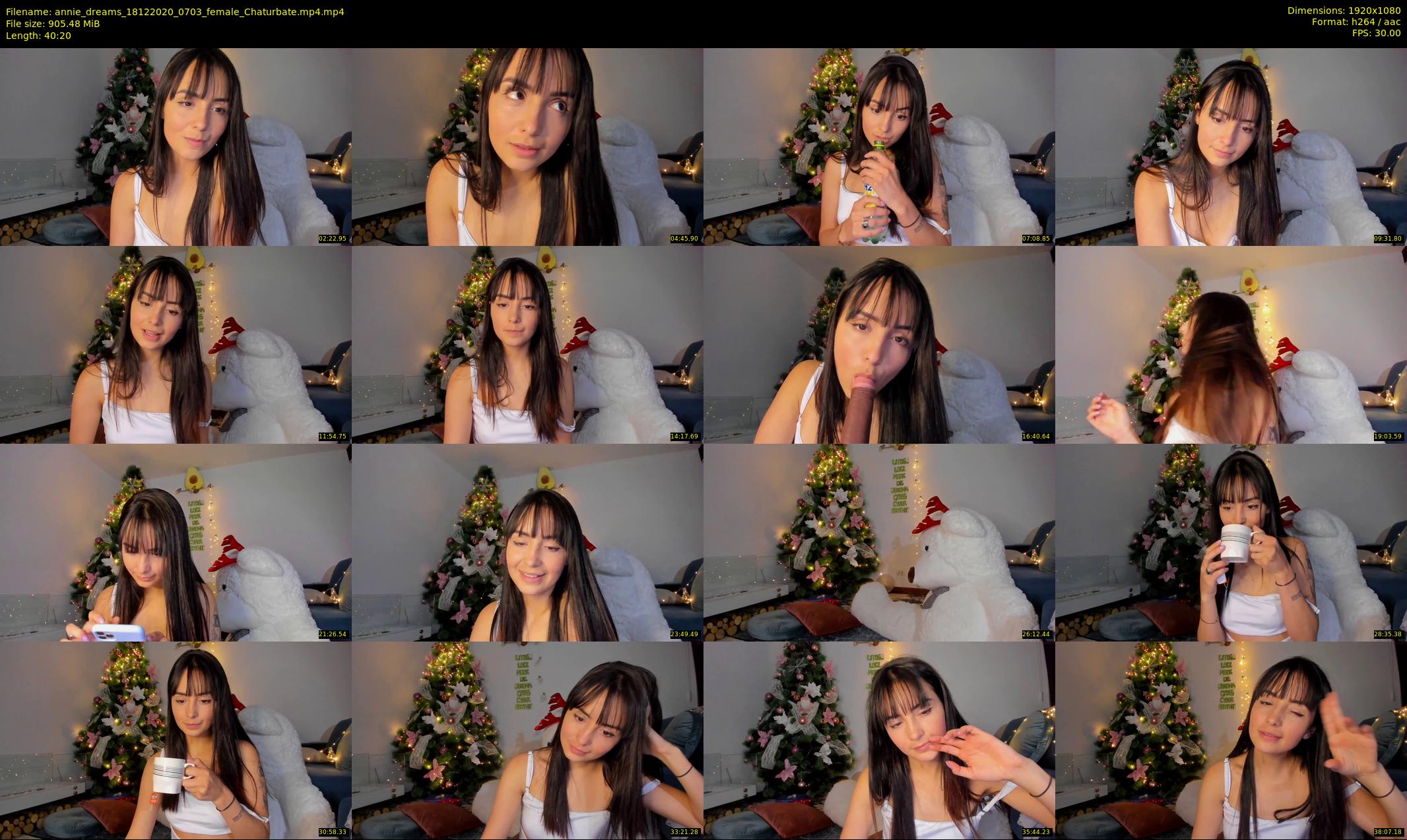 annie_dreams — 41 minute Chaturbate female cam show recording, 1080p, Dec 18, 2020
