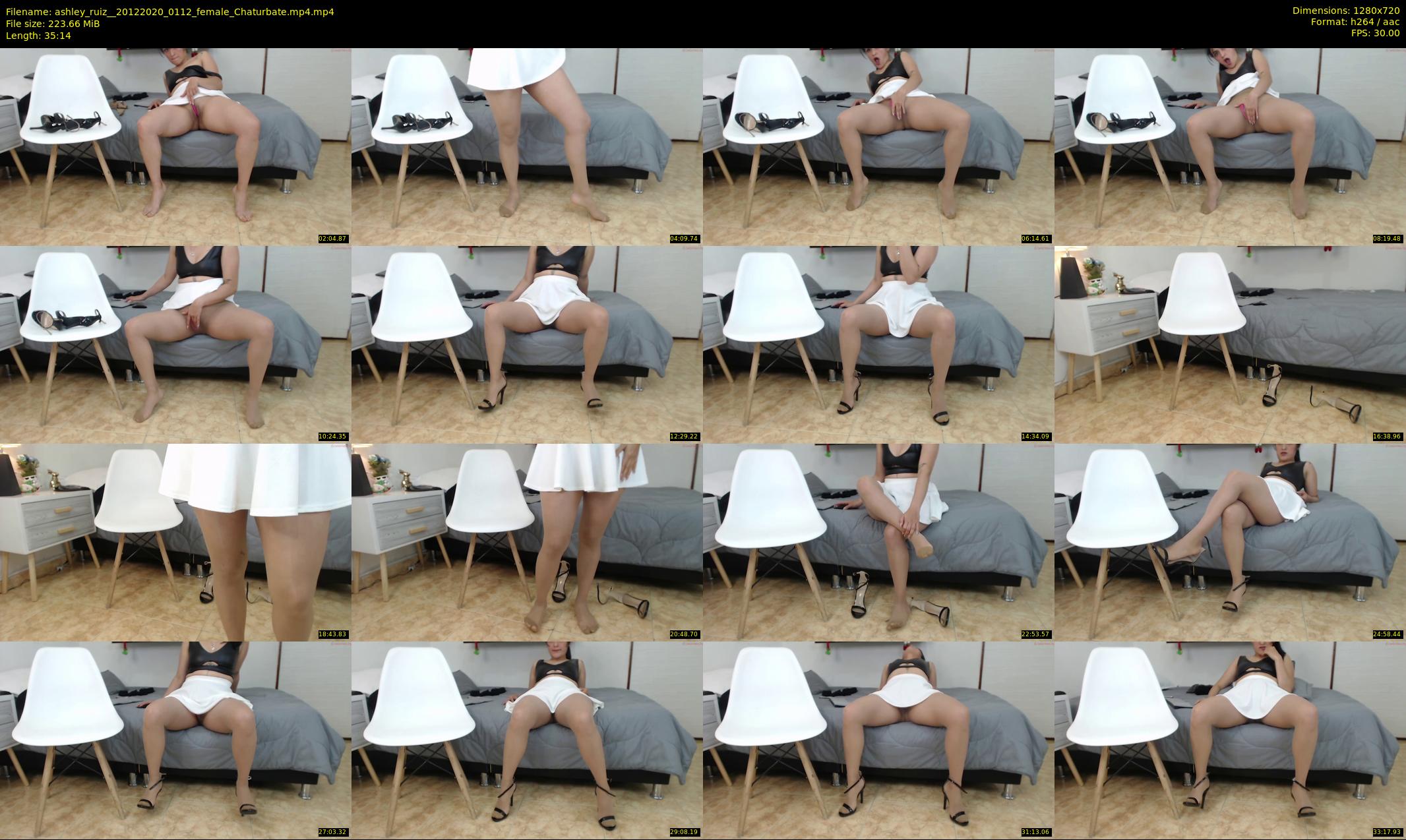 ashley_ruiz_ — 36 minute Chaturbate female cam show recording, 720p, Dec 20, 2020