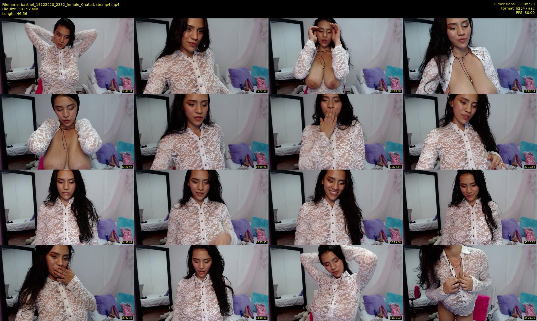 basthet — 47 minute Chaturbate female cam show recording, 720p, Dec 18, 2020