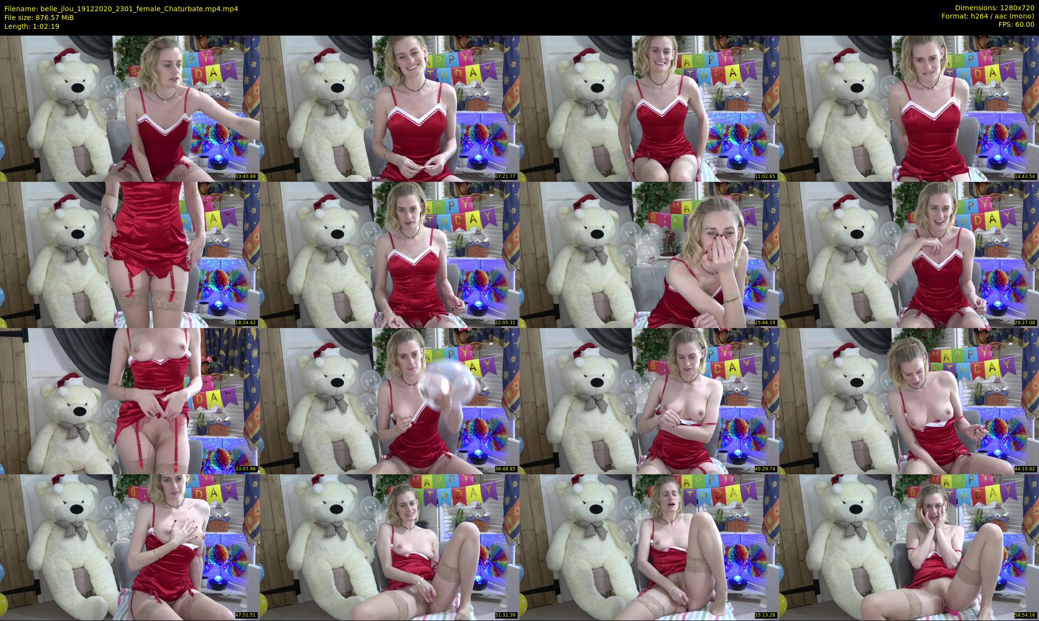 belle_jlou — 63 minute Chaturbate female cam show recording, 720p, Dec 19, 2020