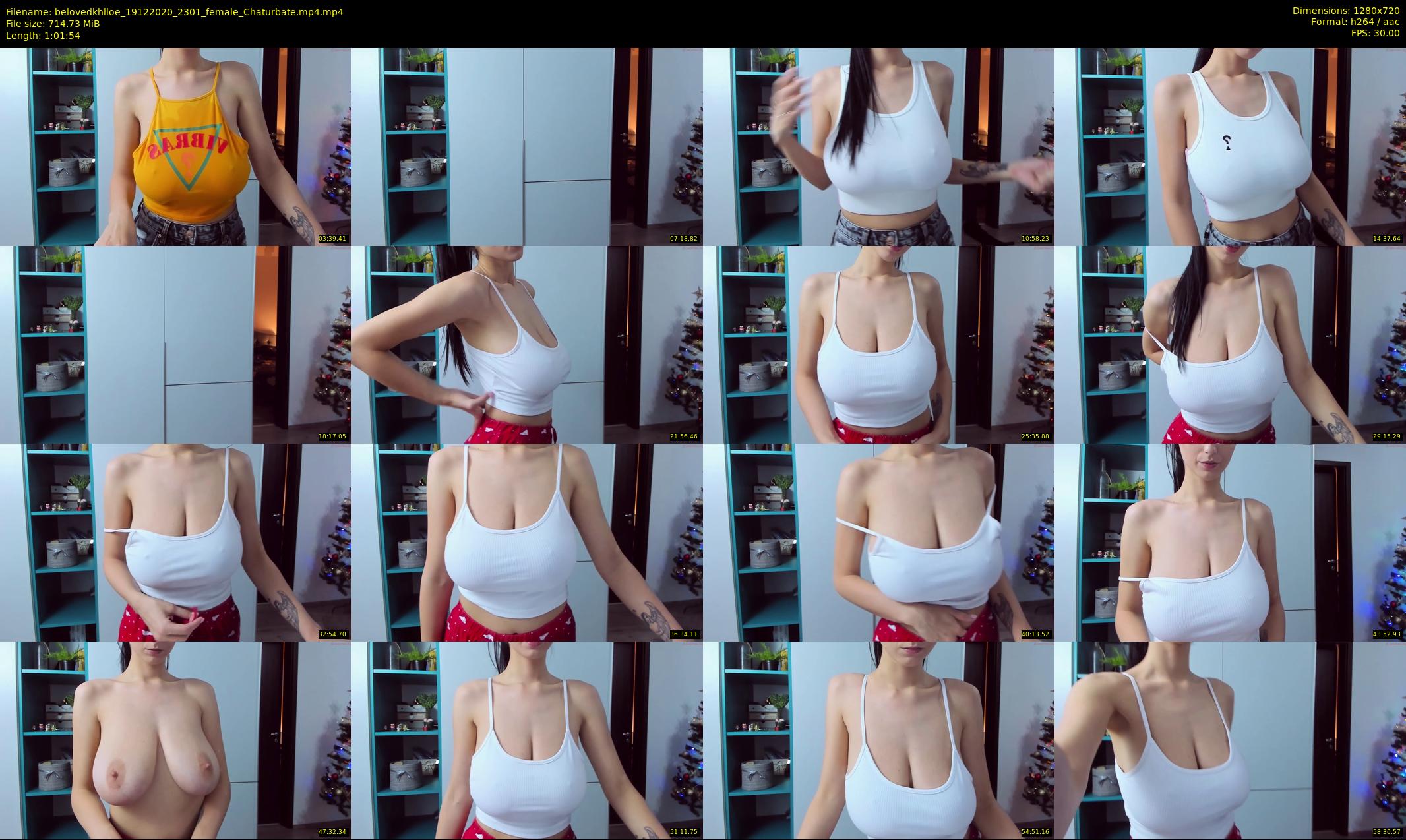 belovedkhlloe — 62 minute Chaturbate female cam show recording, 720p, Dec 19, 2020