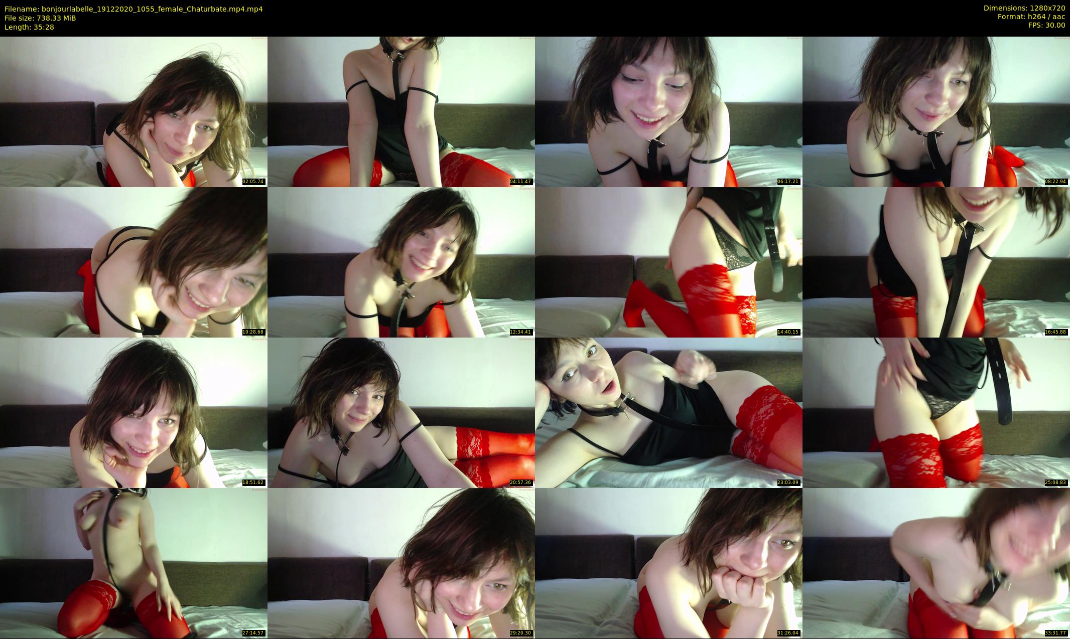 bonjourlabelle — 36 minute Chaturbate female cam show recording, 720p, Dec 19, 2020
