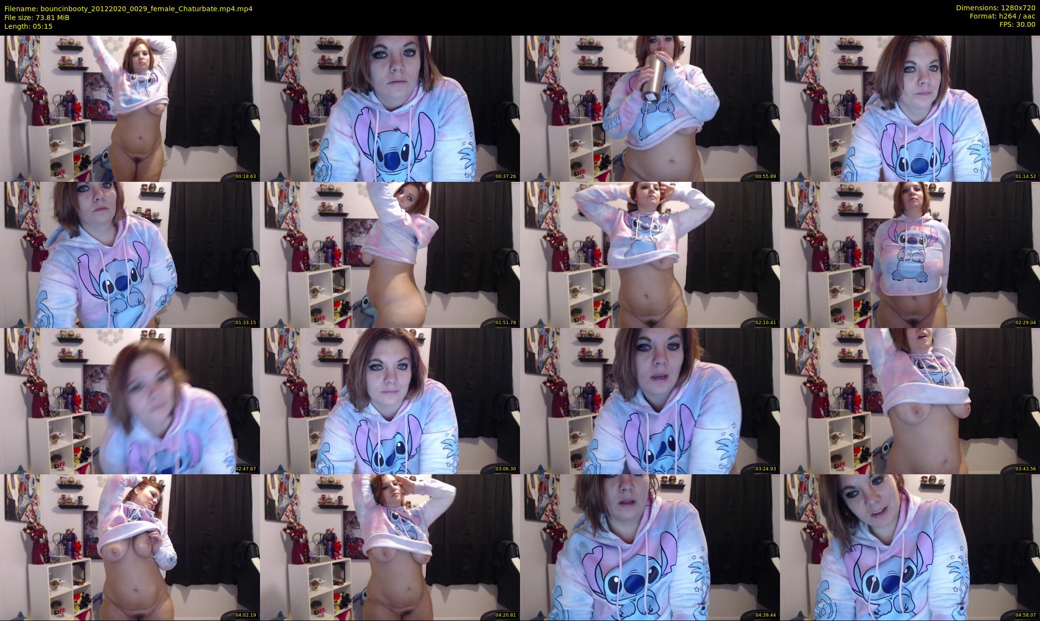 bouncinbooty — 6 minute Chaturbate female cam show recording, 720p, Dec 20, 2020