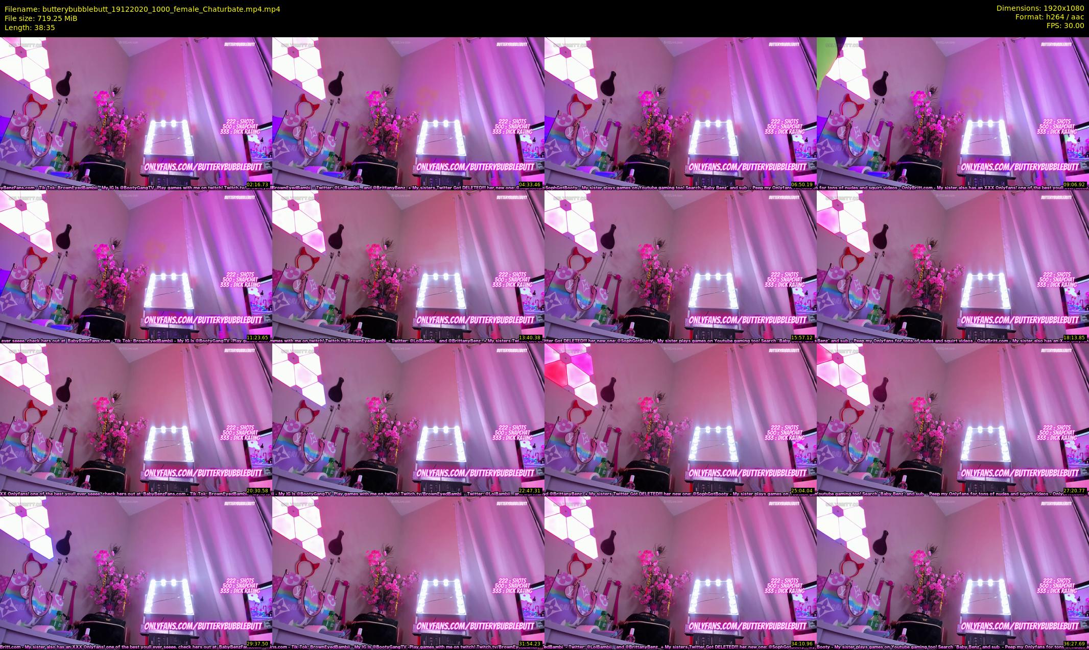 butterybubblebutt — 39 minute Chaturbate couple cam show recording, 1080p, Dec 19, 2020