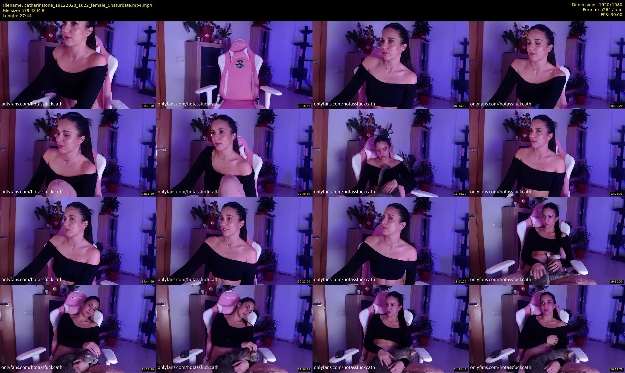 catherinstone — 28 minute Chaturbate female cam show recording, 1080p, Dec 19, 2020