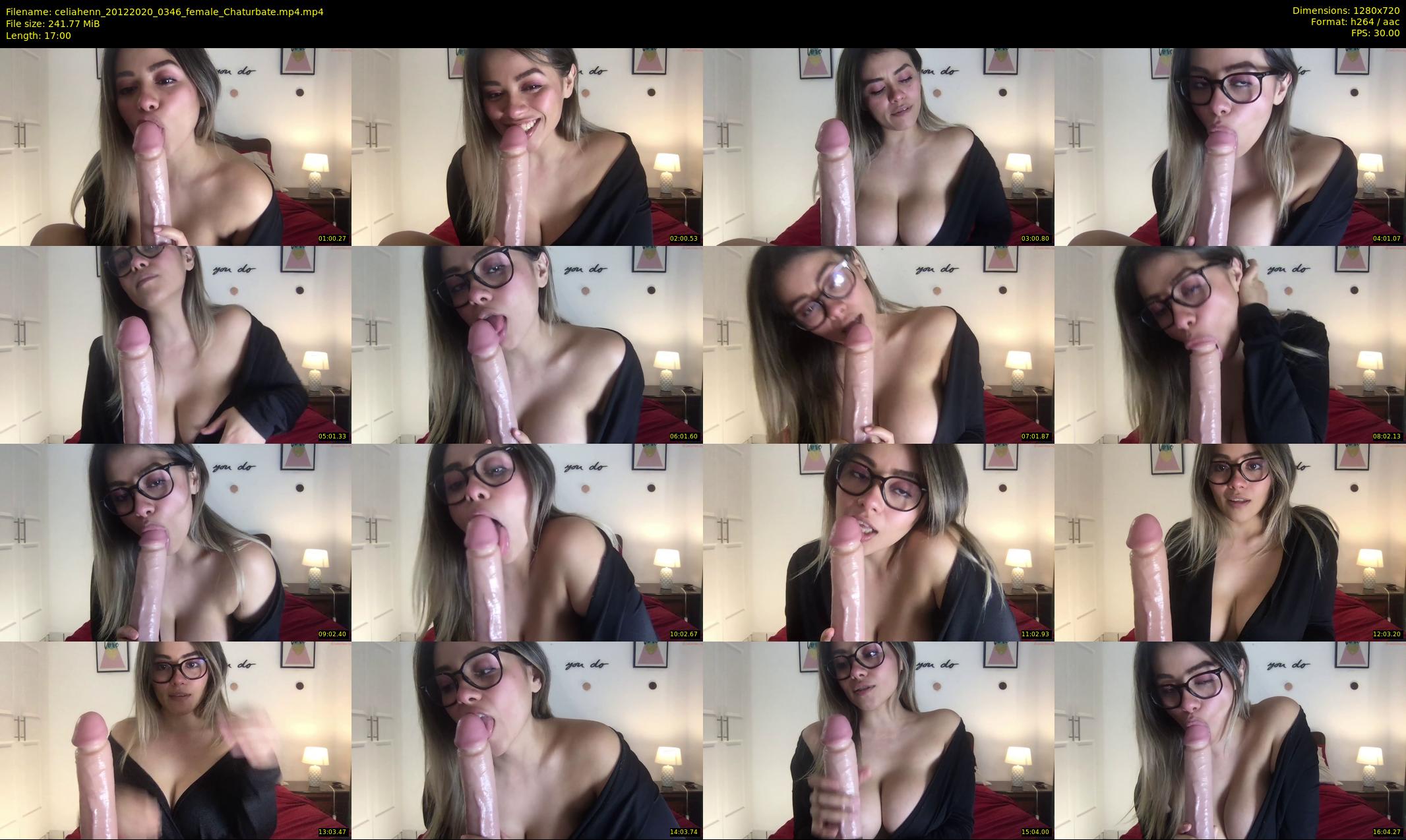 celiahenn — 17 minute Chaturbate female cam show recording, 720p, Dec 20, 2020