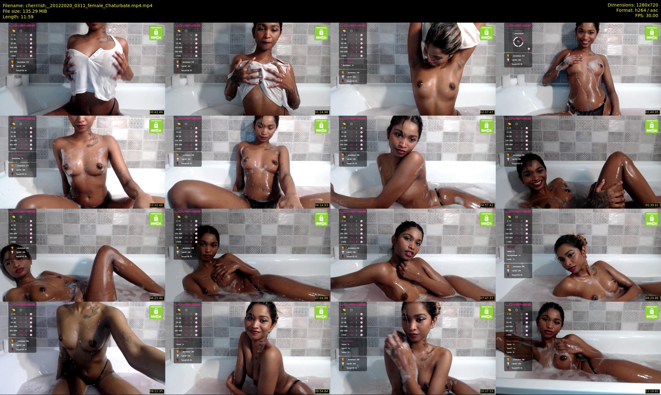 cherrrish_ — 12 minute Chaturbate female cam show recording, 720p, Dec 20, 2020