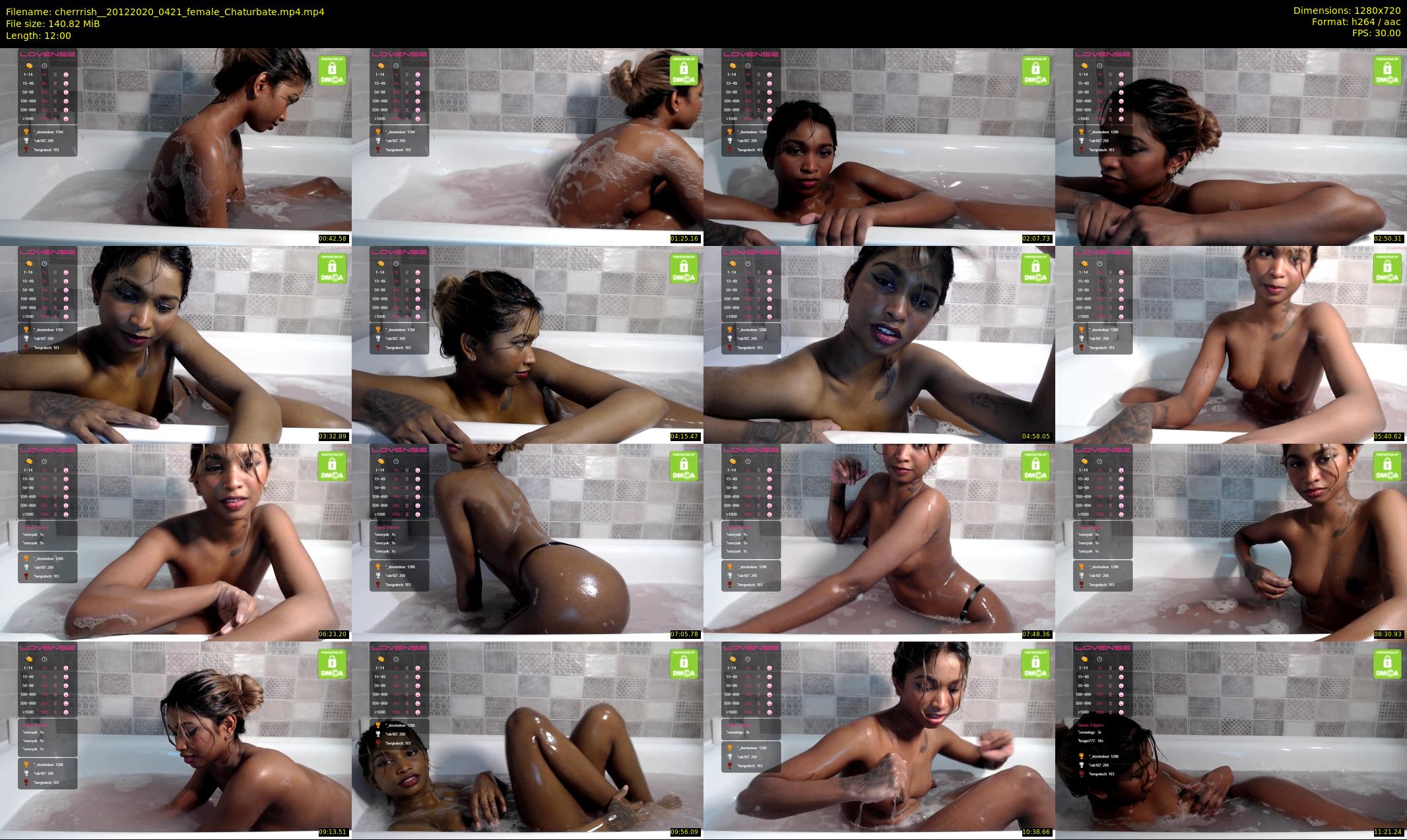 cherrrish_ — 12 minute Chaturbate female cam show recording, 720p, Dec 20, 2020