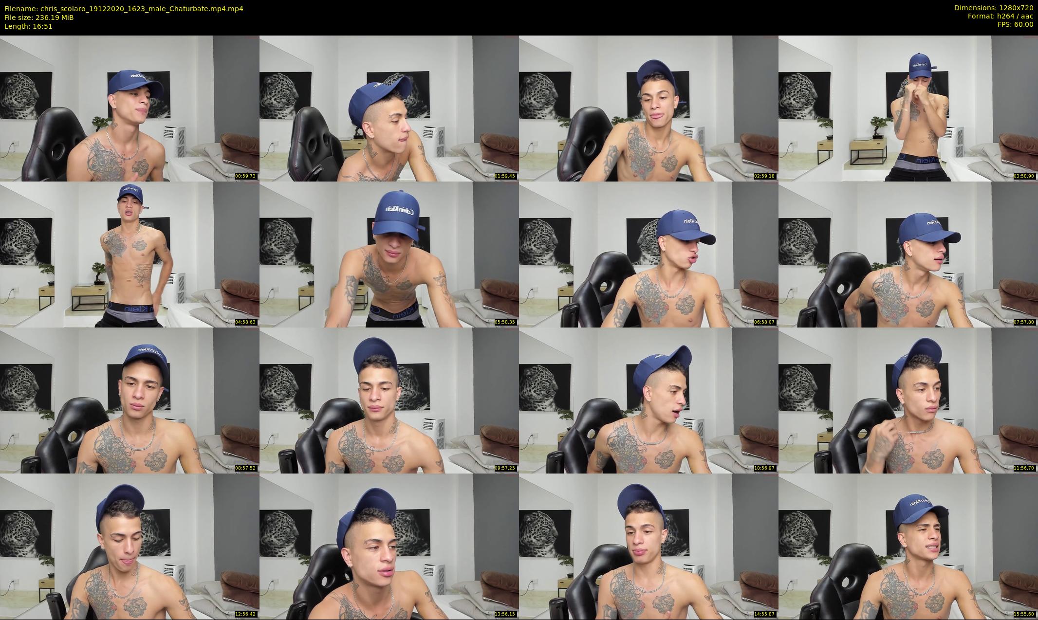 chris_scolaro — 17 minute Chaturbate male cam show recording, 720p, Dec 19, 2020