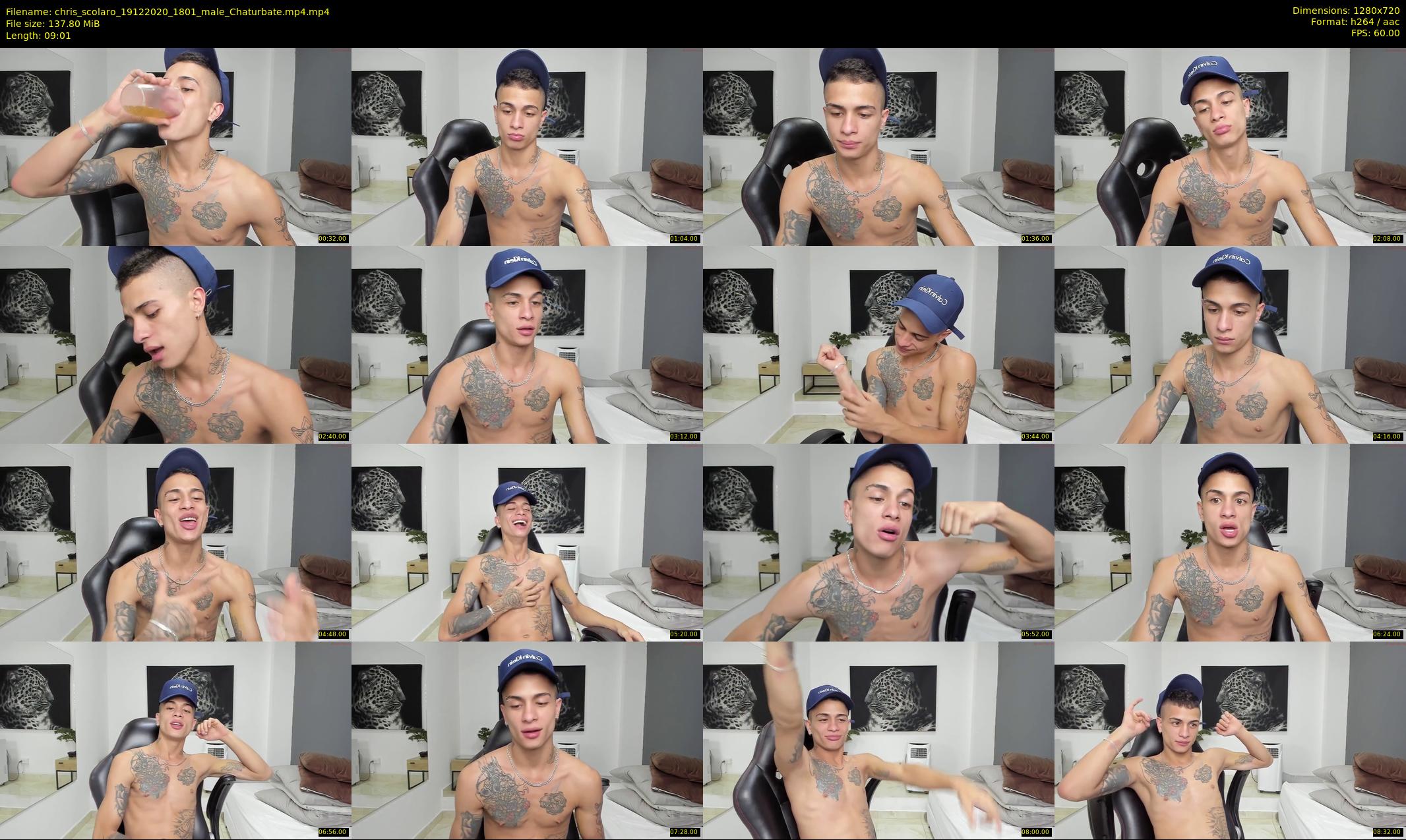 chris_scolaro — 10 minute Chaturbate male cam show recording, 720p, Dec 19, 2020